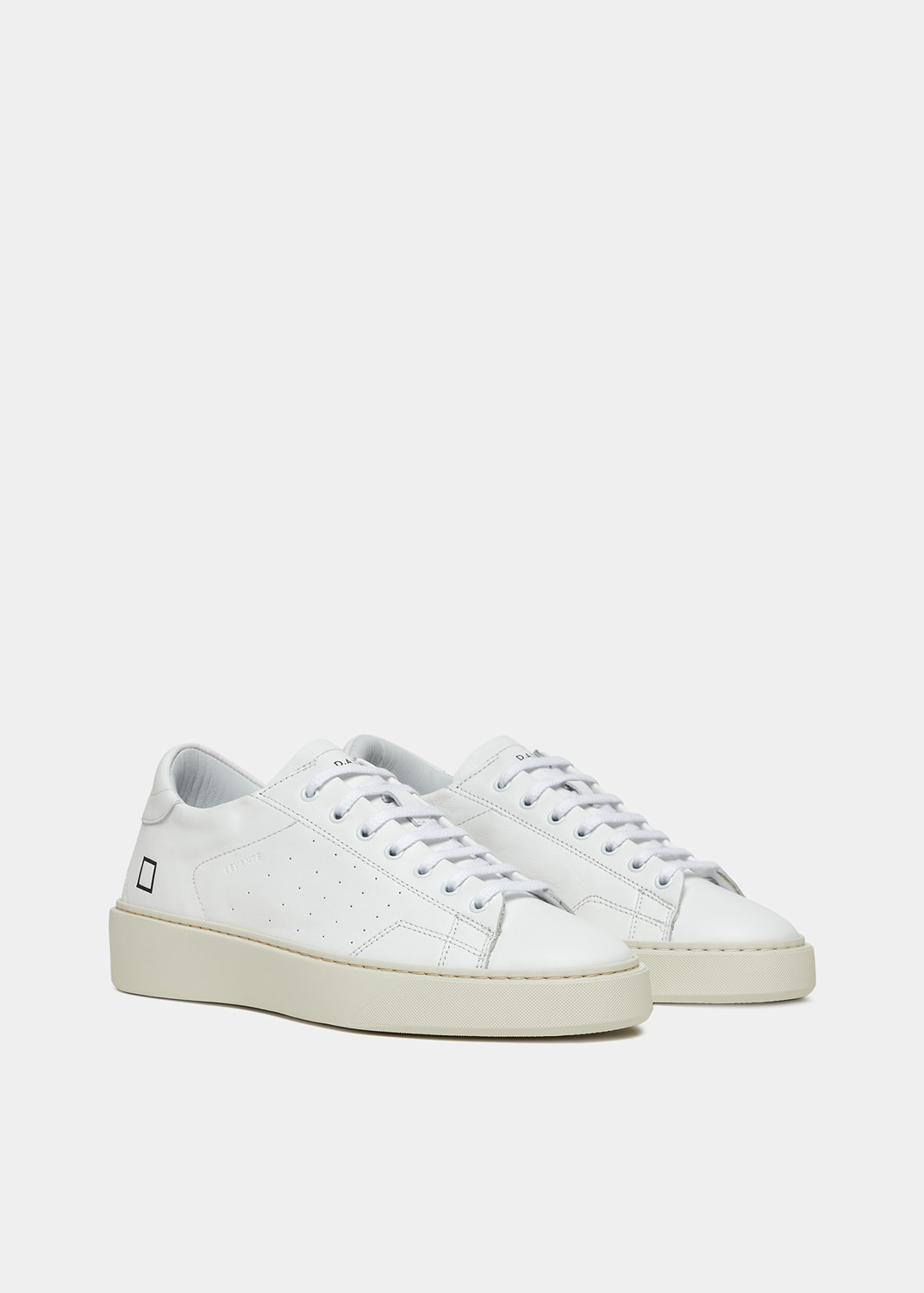 D.A.T.E.: LEVANTE CALF WHITE