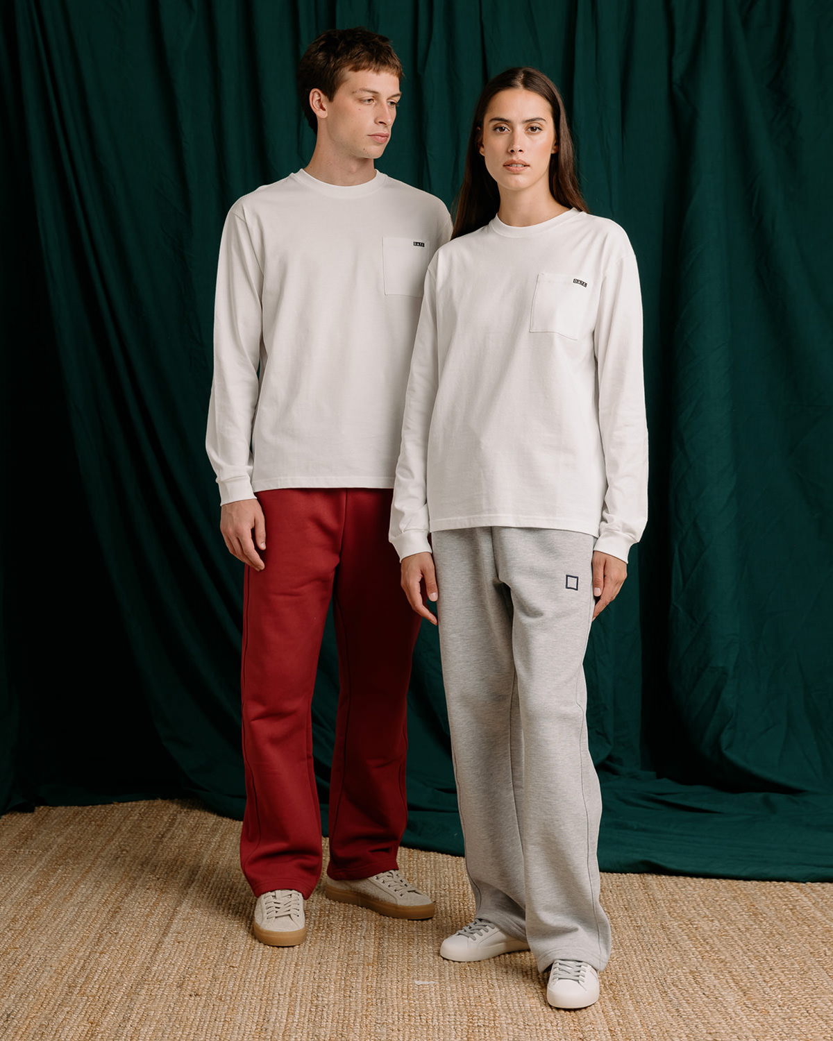 D.A.T.E.: LONG SLEEVE BASIC IVORY