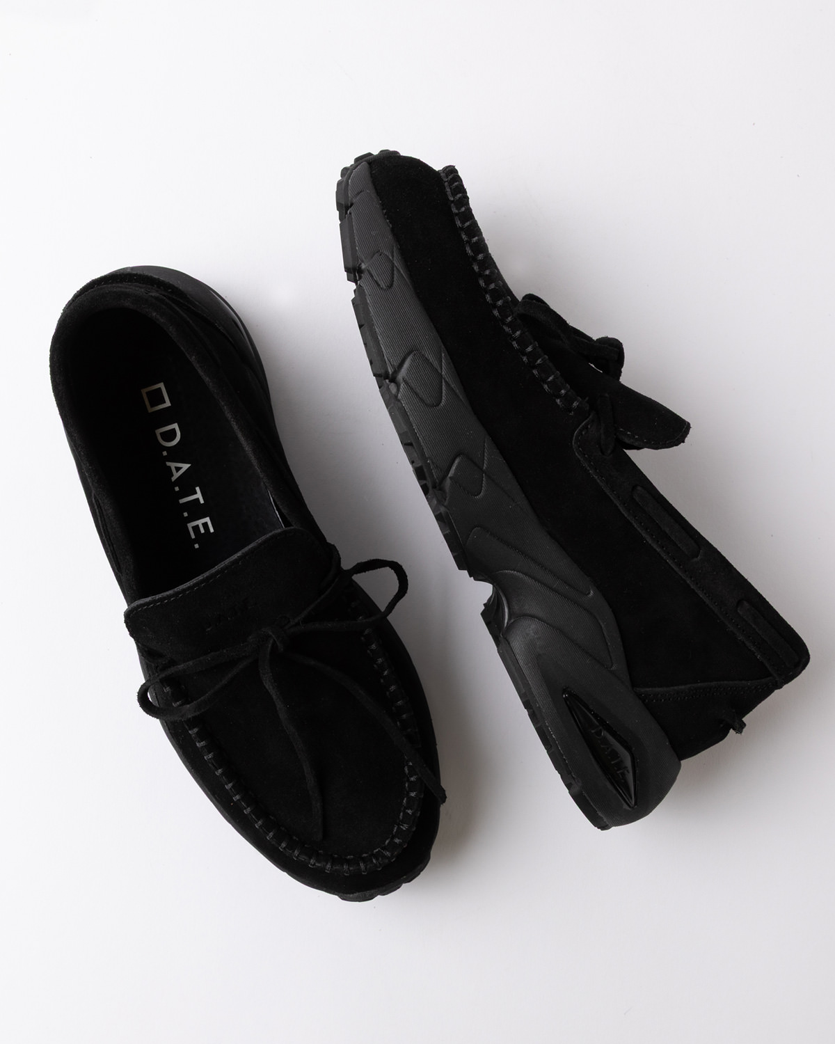 D.A.T.E.: MOKA SUEDE BLACK