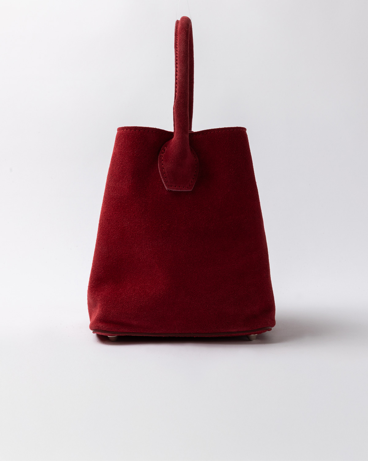 D.A.T.E.: PANIERE BAG SUEDE RED