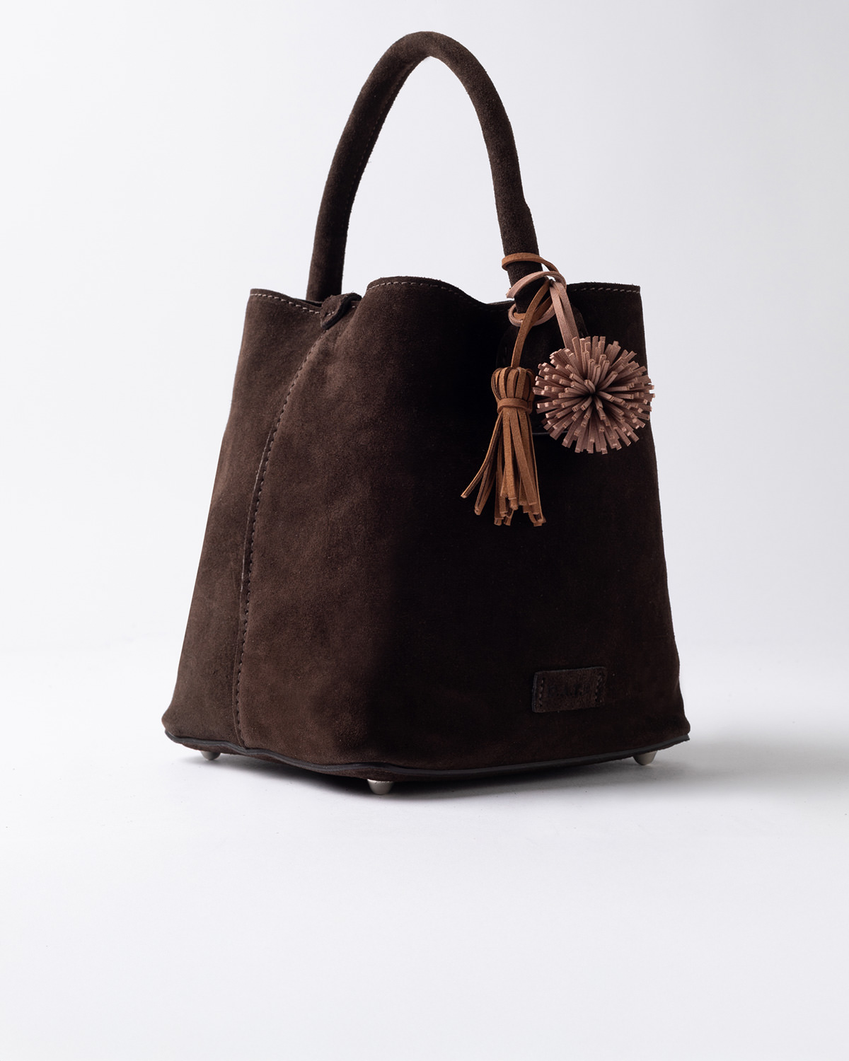 D.A.T.E.: PANIERE BAG VELOUR TESTA DI MORO