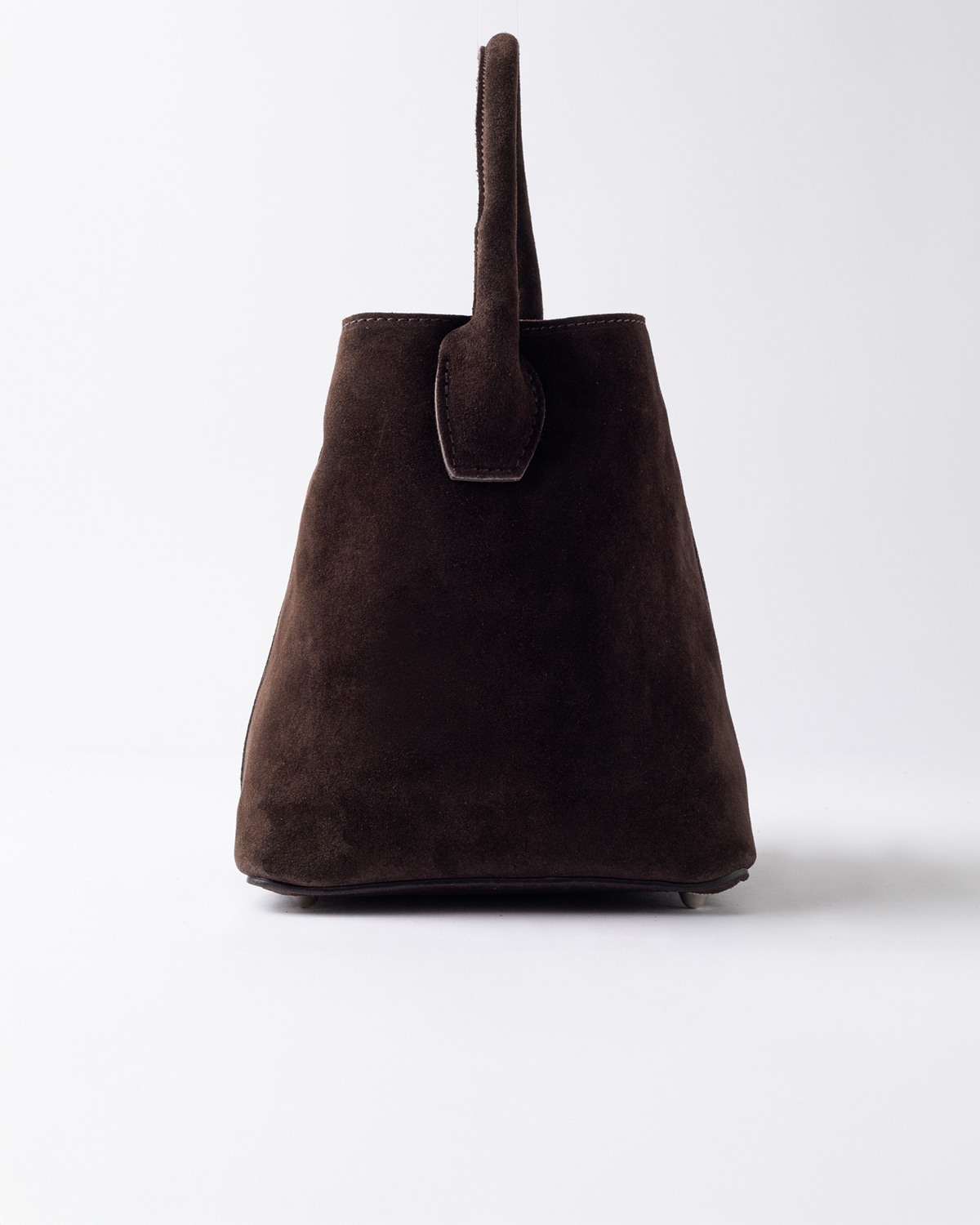 D.A.T.E.: PANIERE BAG VELOUR TESTA DI MORO