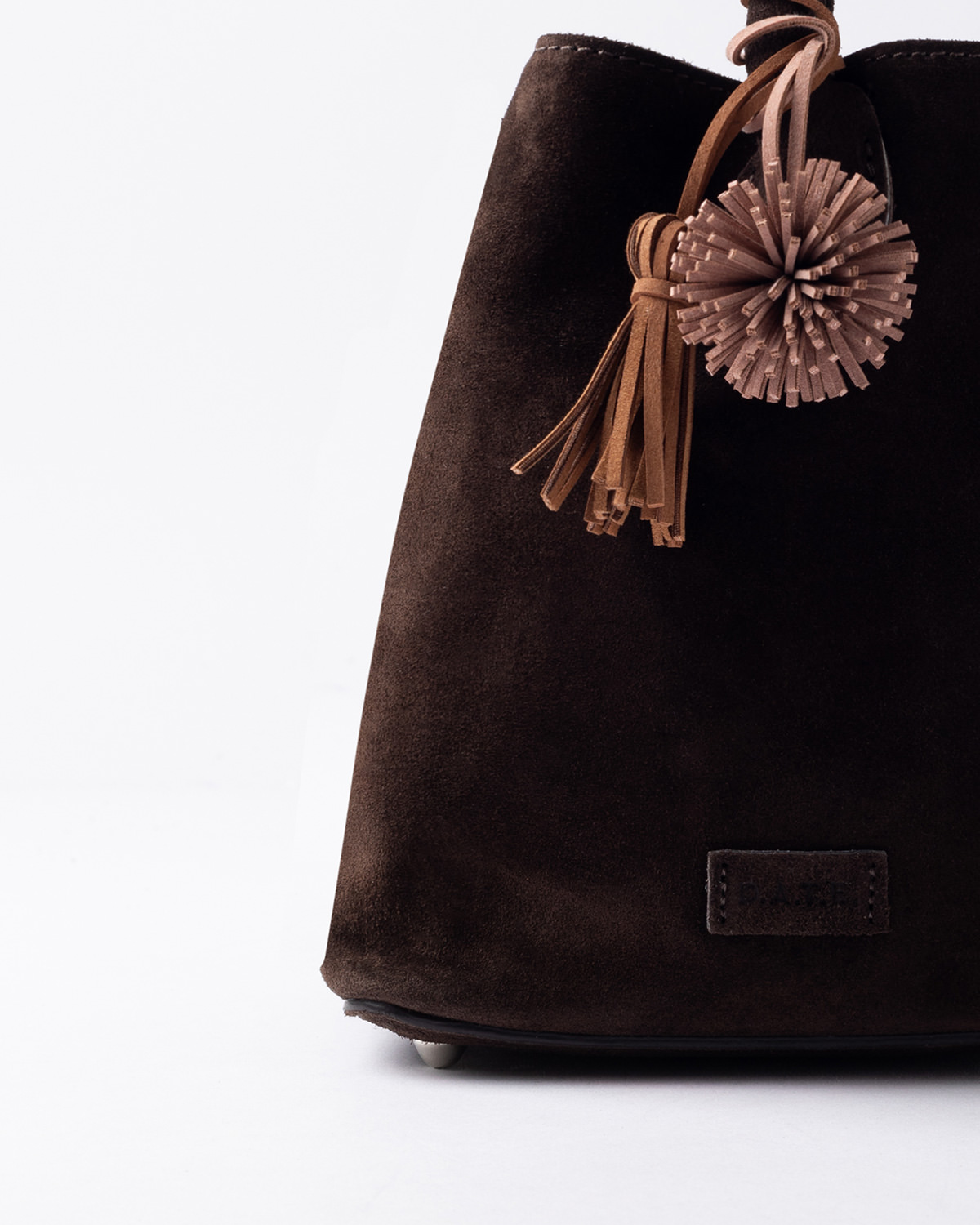 D.A.T.E.: PANIERE BAG VELOUR TESTA DI MORO