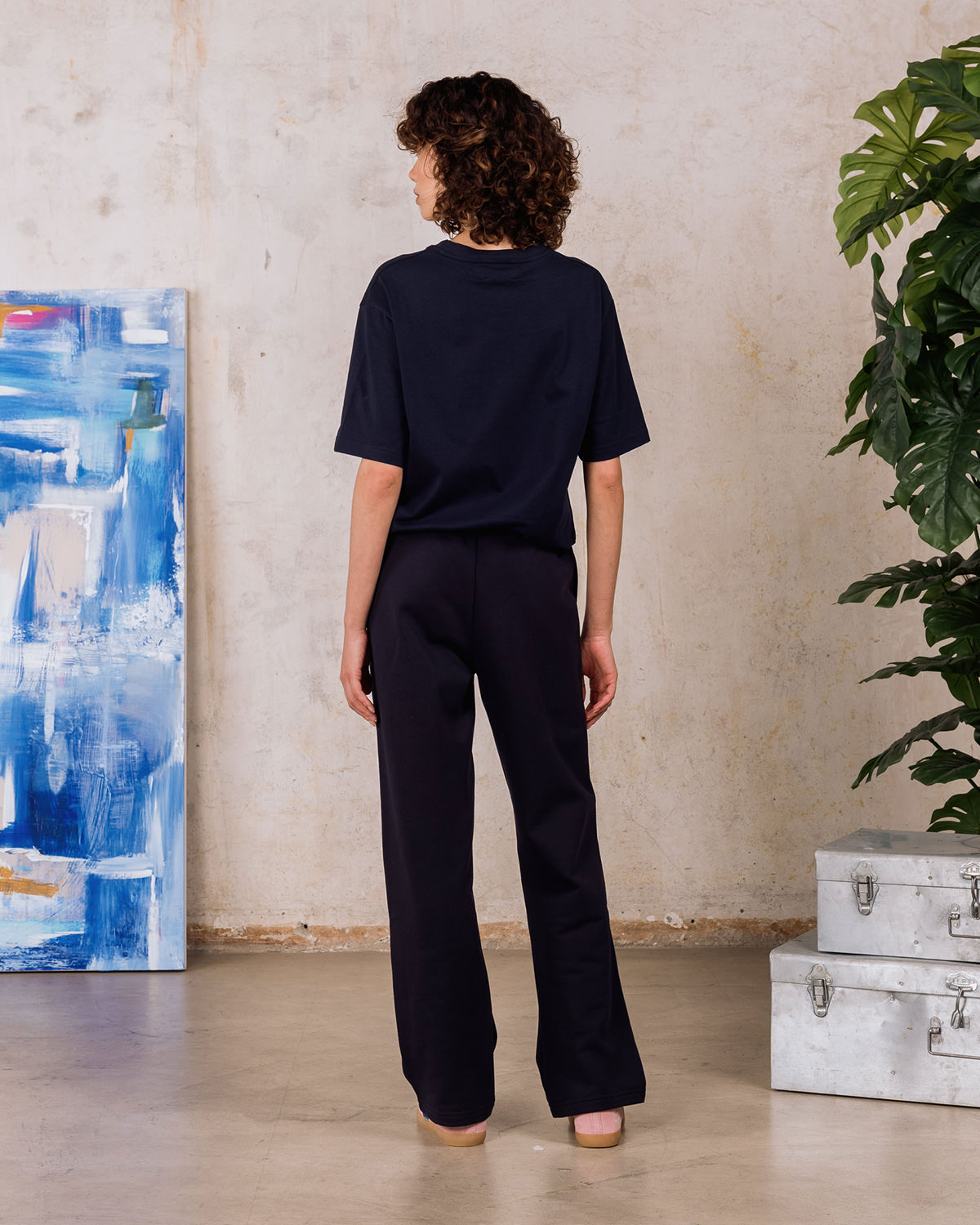 D.A.T.E.: PANTS BASIC BLUE