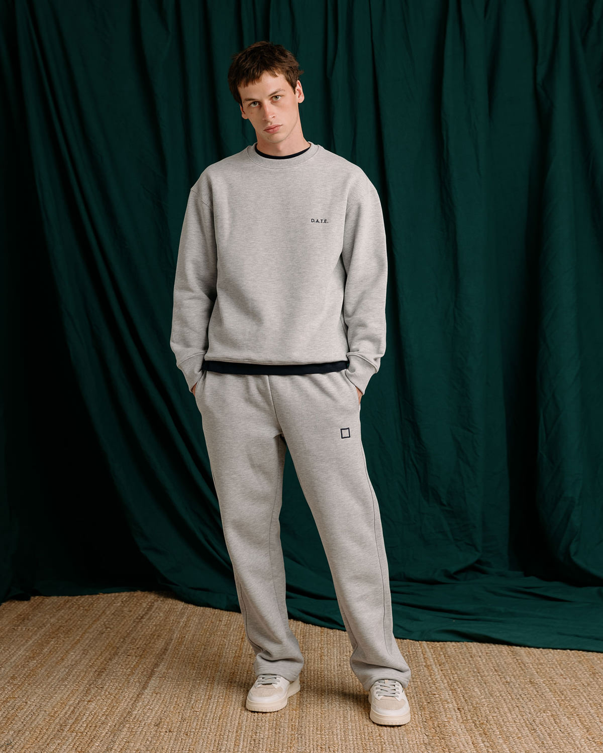 D.A.T.E.: PANTS BASIC GRAY