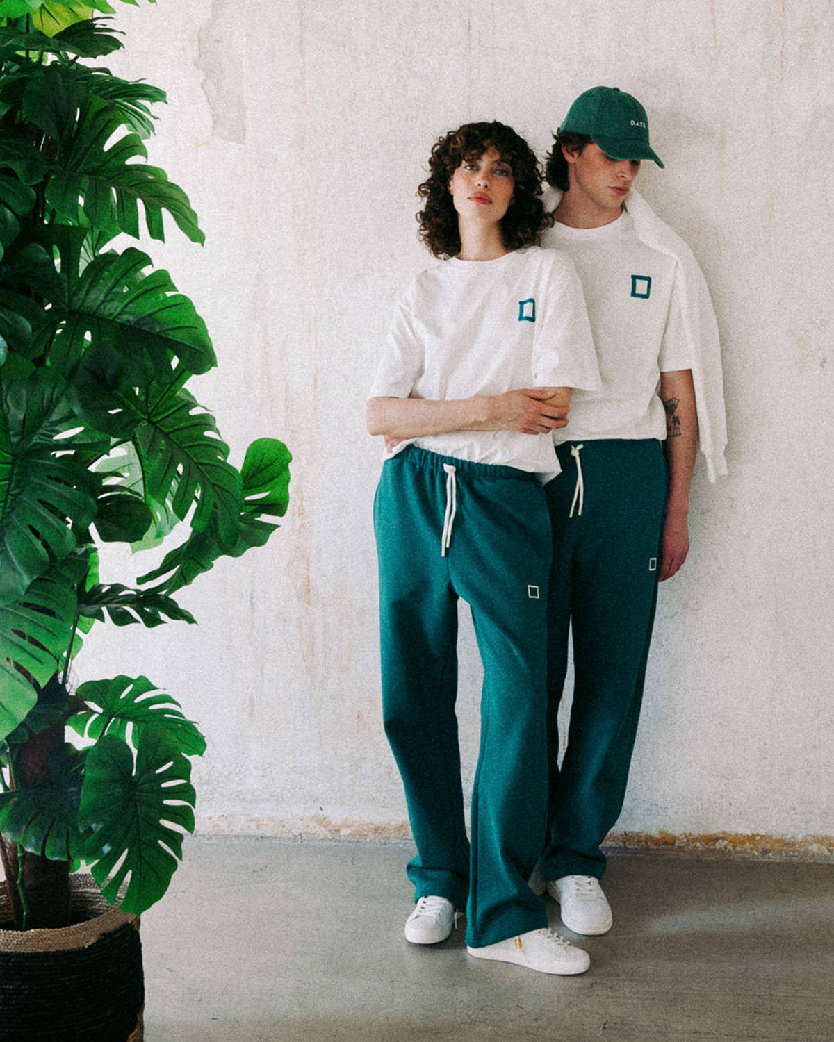 D.A.T.E.: PANTS BASIC GREEN