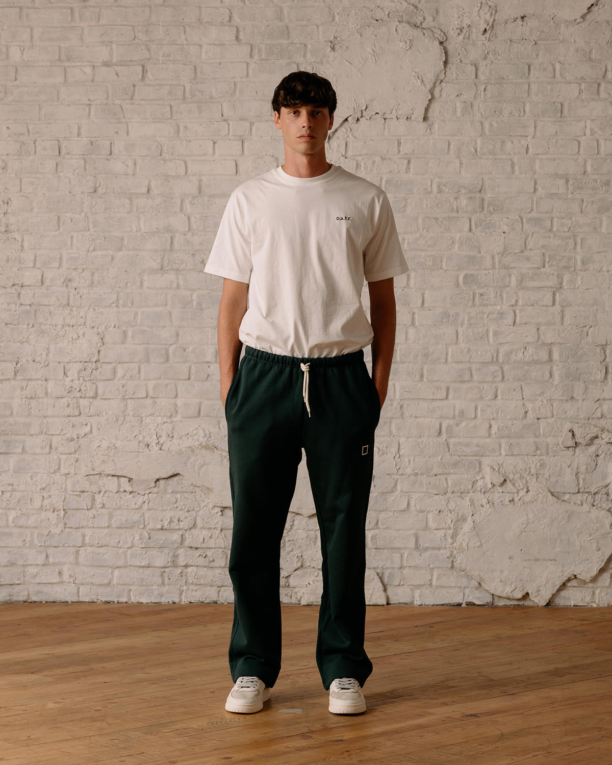 D.A.T.E.: PANTS BASIC GREEN