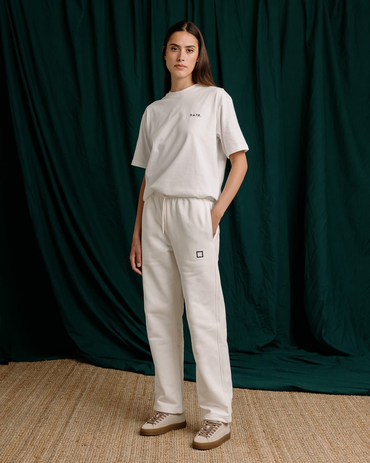 D.A.T.E.: PANTS BASIC IVORY
