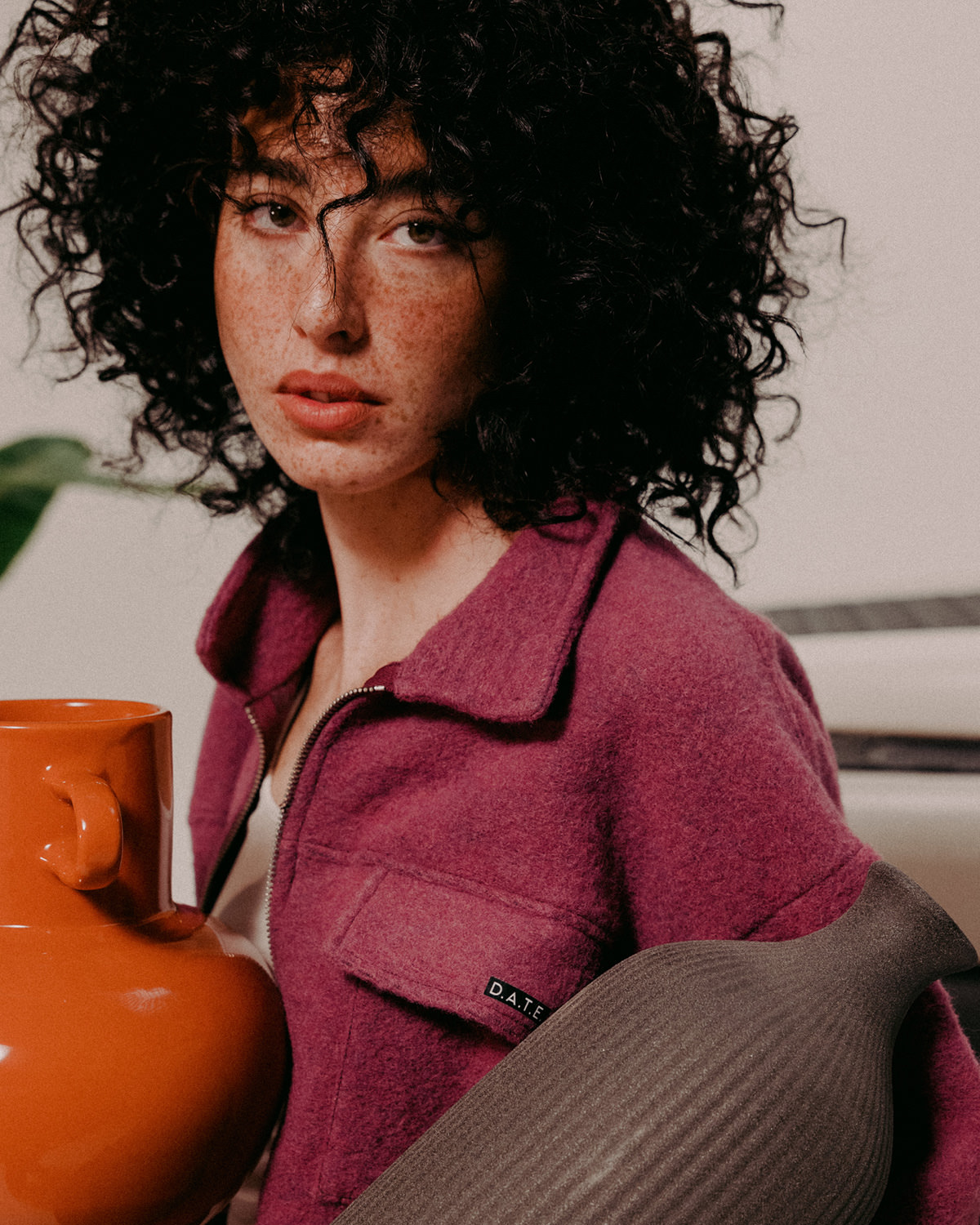 D.A.T.E.: SHIRT JACKET BASIC ONION