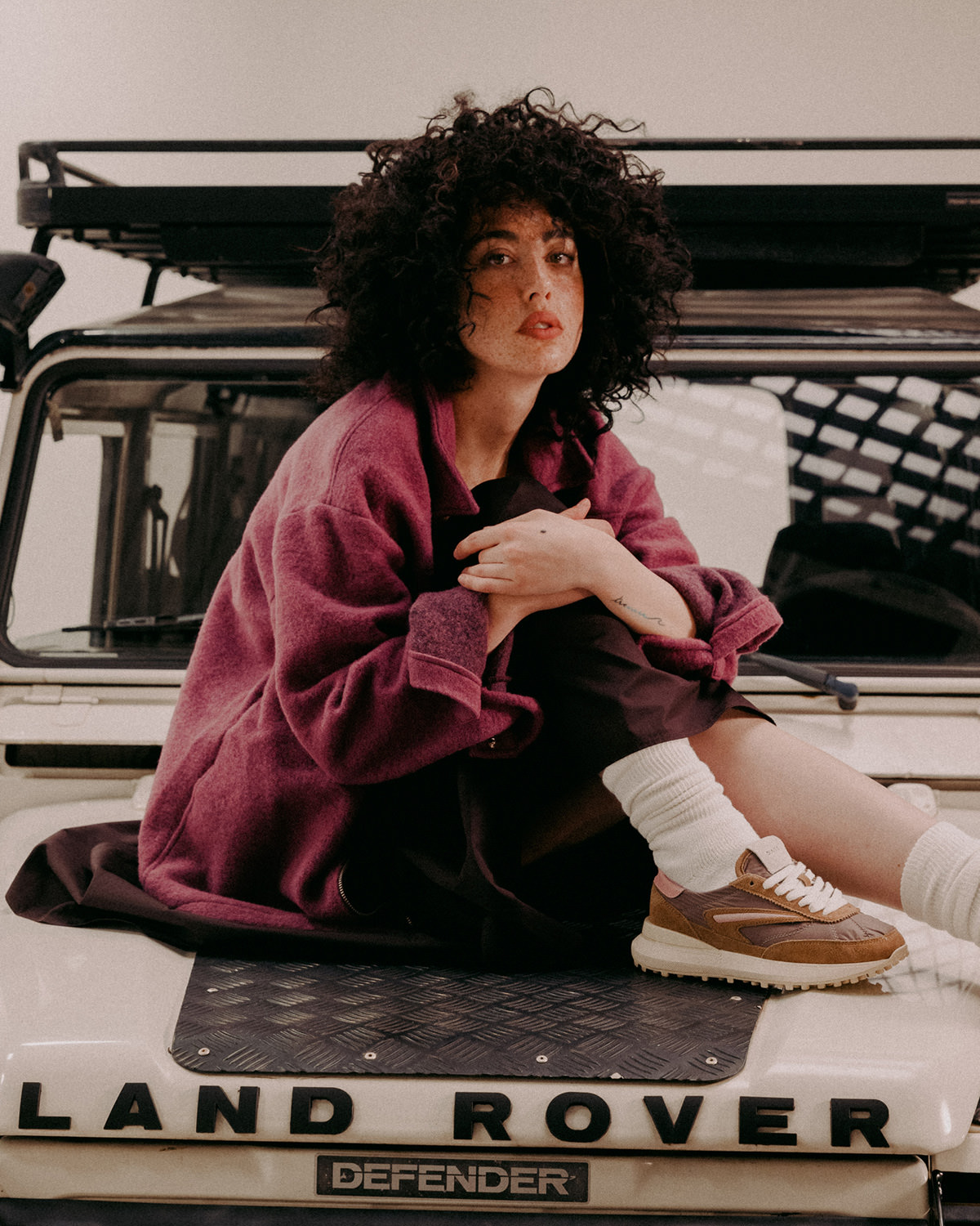 D.A.T.E.: SHIRT JACKET BASIC ONION