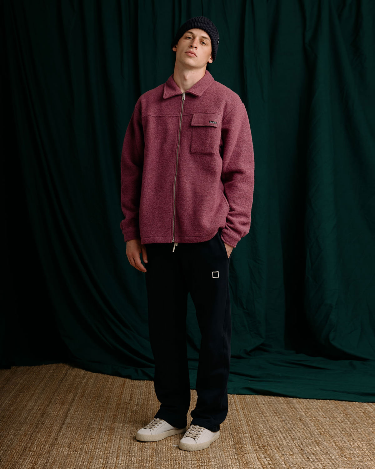 D.A.T.E.: SHIRT JACKET BASIC ONION