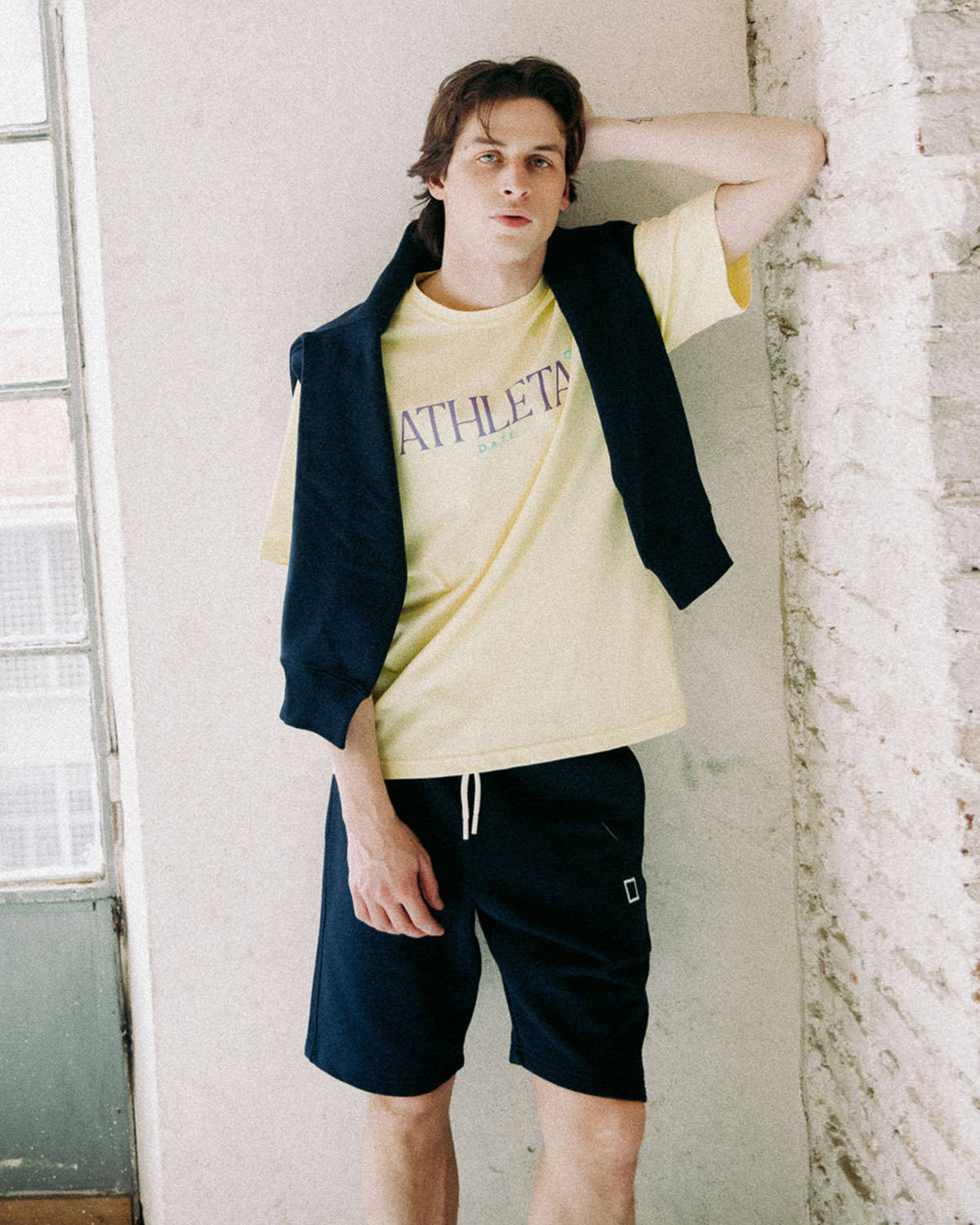 D.A.T.E.: SHORT PANTS BASIC BLUE