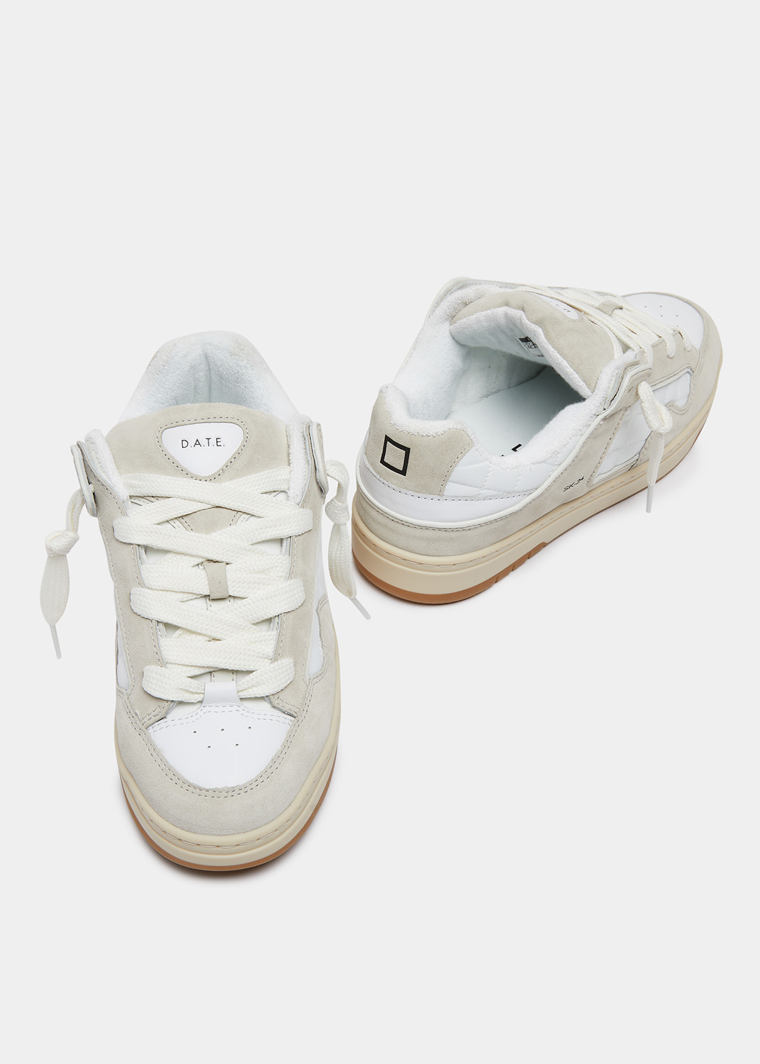 D.A.T.E.: SKATE NYLON WHITE