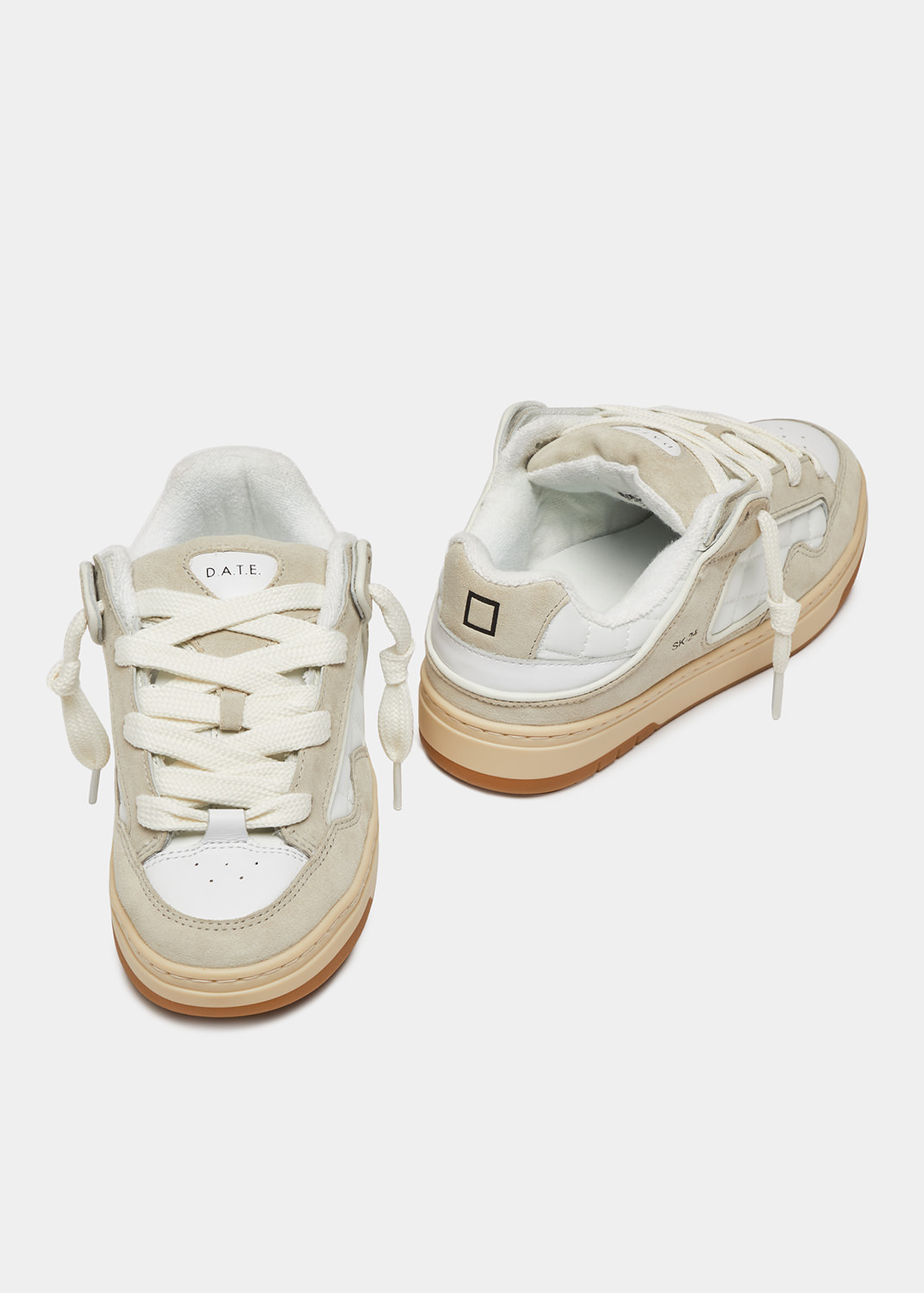 D.A.T.E.: SKATE NYLON WHITE