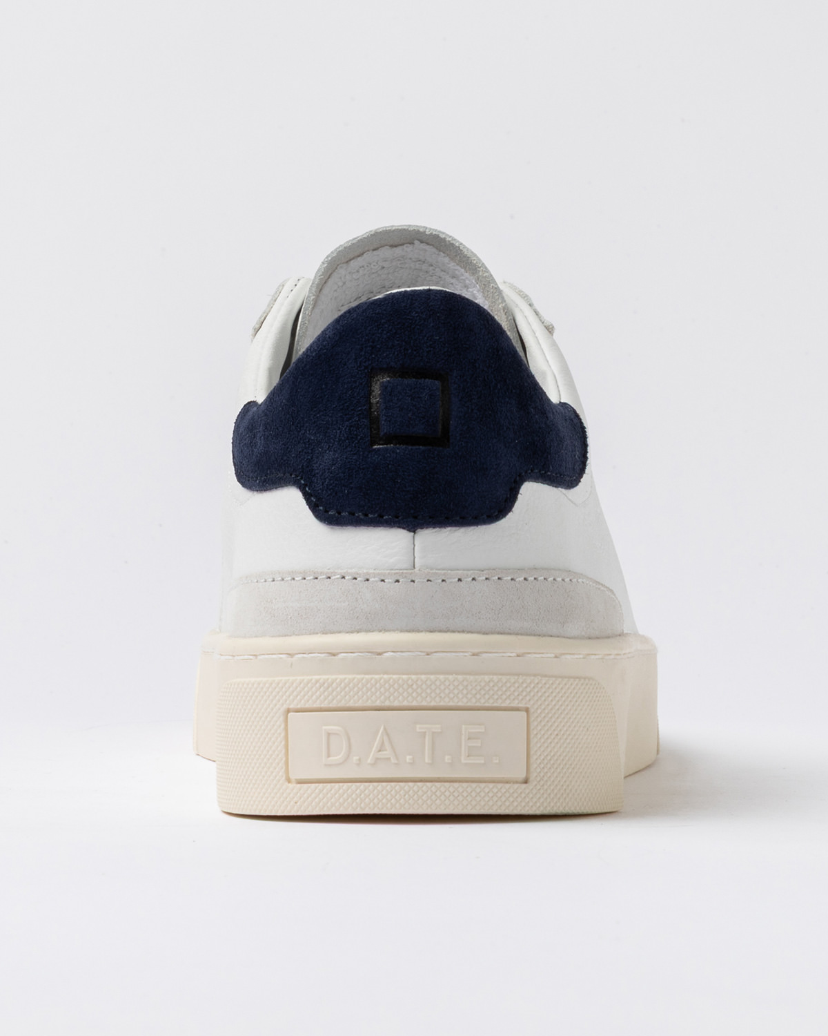 D.A.T.E.: SONICA CALF WHITE-BLUE