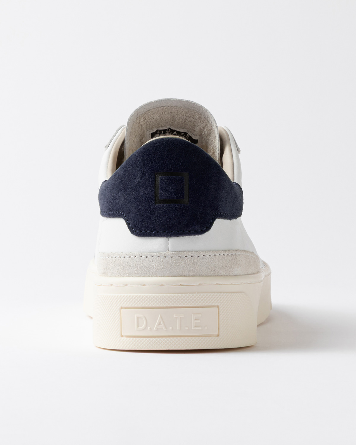 D.A.T.E.: SONICA CALF WHITE-BLUE