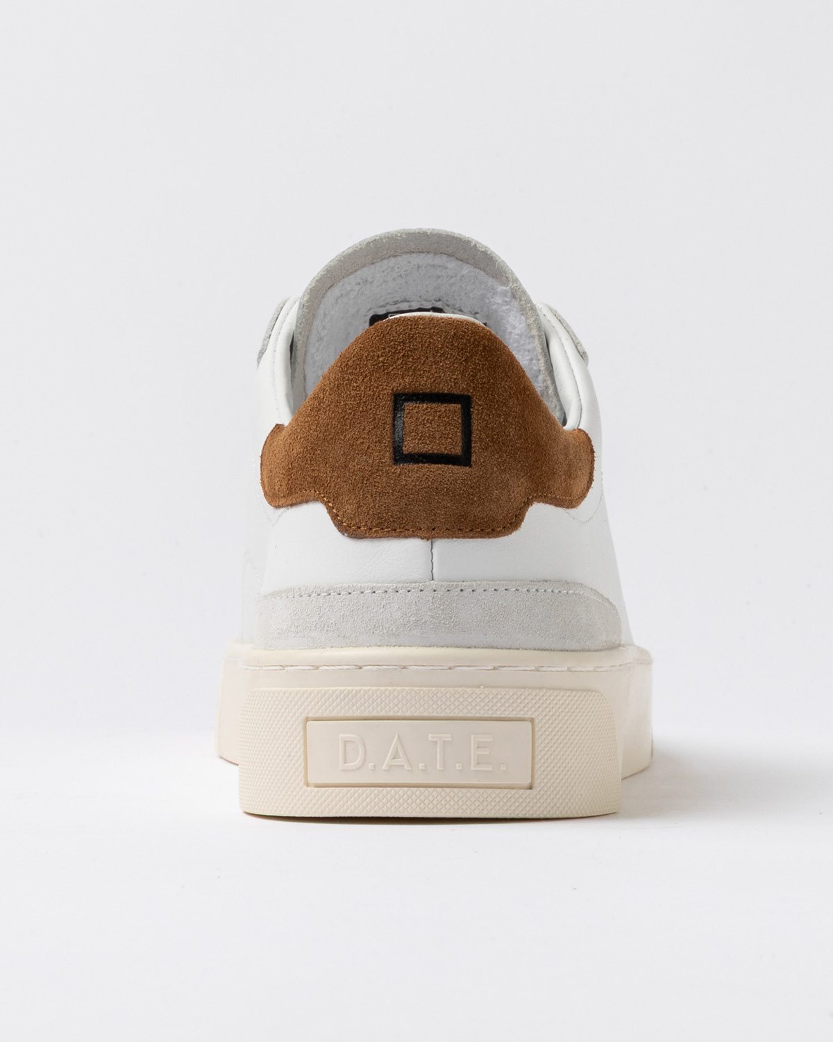 D.A.T.E.: SONICA CALF WHITE-CUOIO