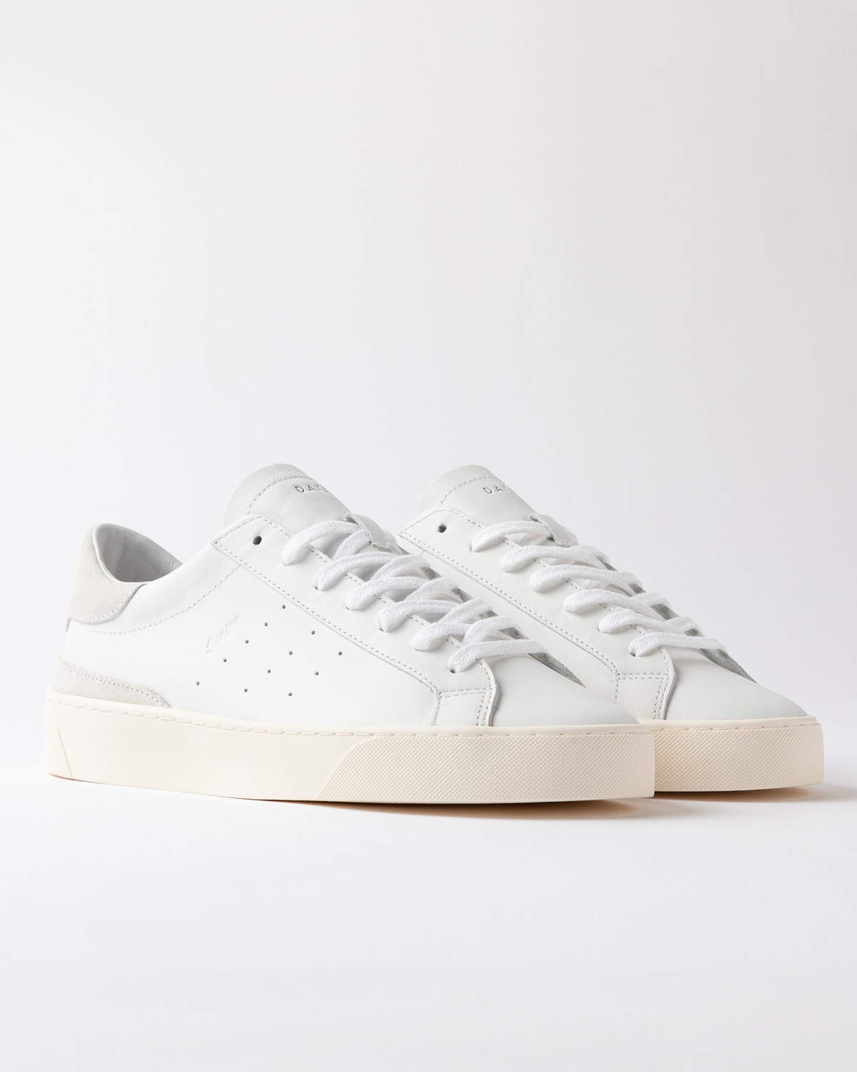 D.A.T.E.: SONICA CALF WHITE