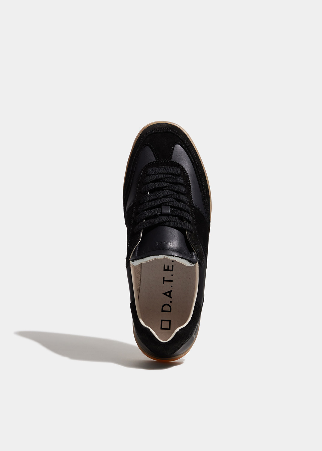 D.A.T.E.: SPORTY CALF BLACK