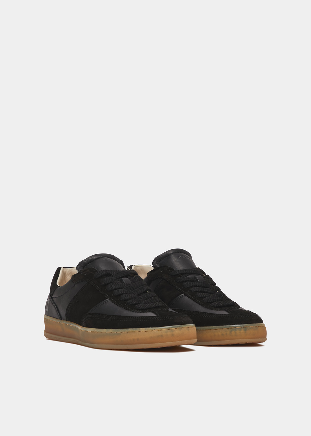 D.A.T.E.: SPORTY CALF BLACK