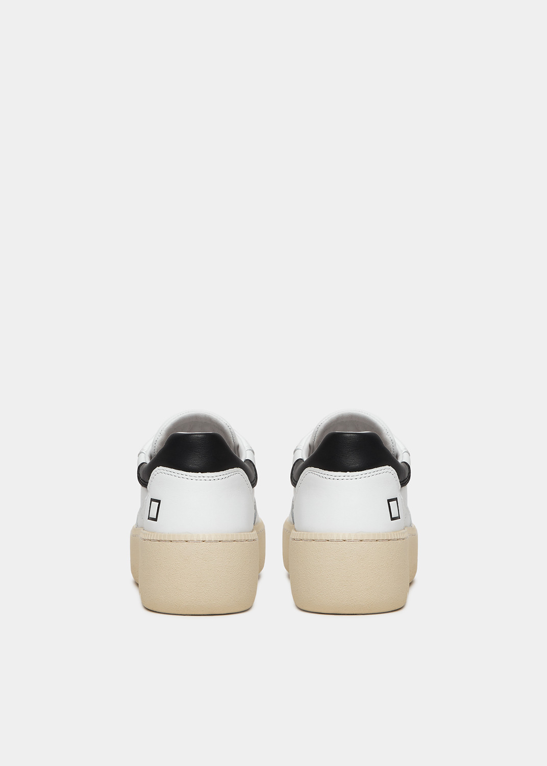 D.A.T.E.: STEP CALF WHITE-BLACK