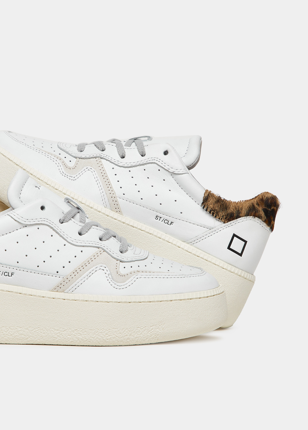 D.A.T.E.: STEP CALF WHITE-LEOPARD