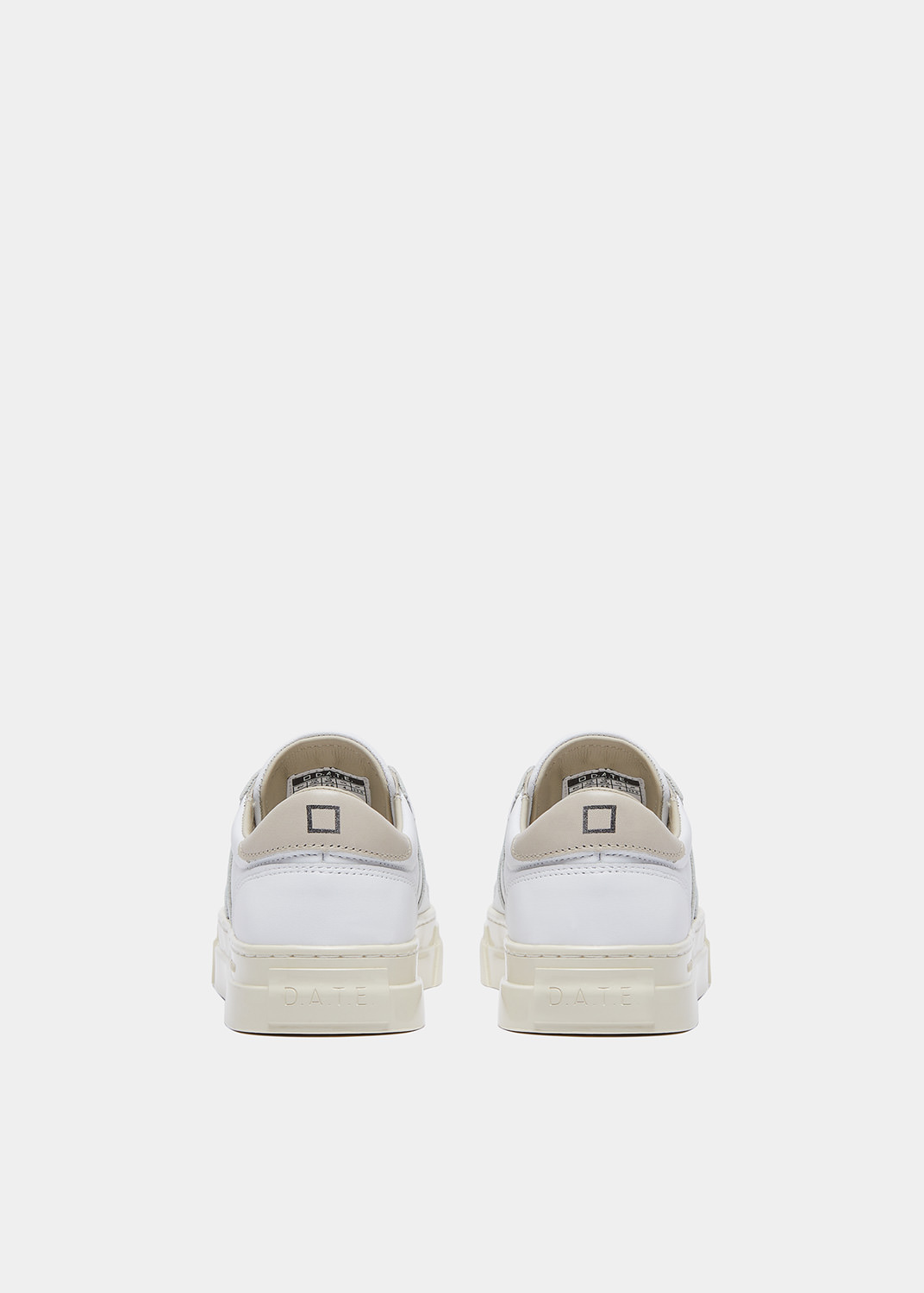 D.A.T.E.: STUDIO CALF WHITE-BEIGE