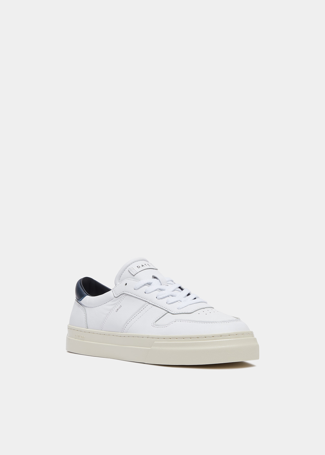 D.A.T.E.: STUDIO CALF WHITE-BLUE