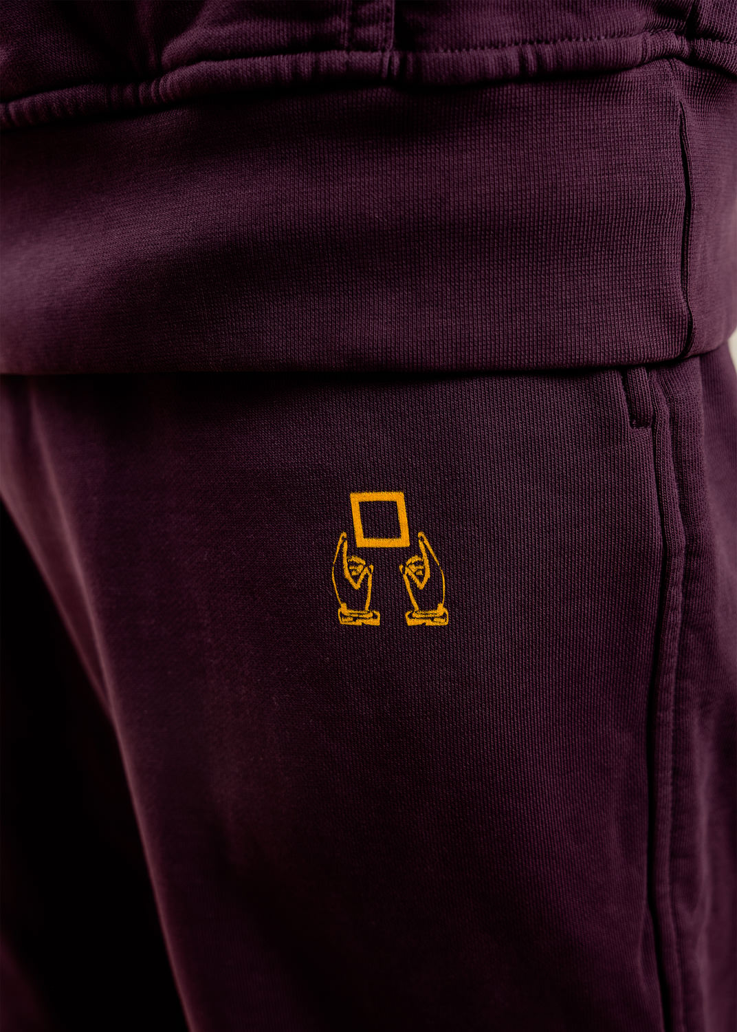 D.A.T.E.: SWEATPANTS CREATION PURPLE