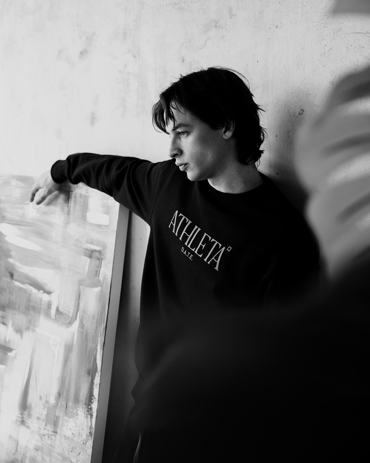 D.A.T.E.: SWEATSHIRT ATHLETA GREEN