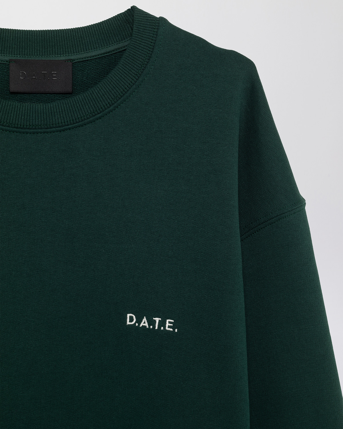 D.A.T.E.: SWEATSHIRT BASIC GREEN