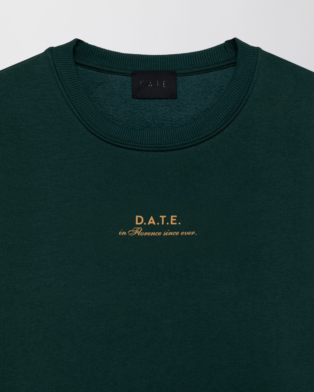 D.A.T.E.: SWEATSHIRT DATE FLORENCE GREEN