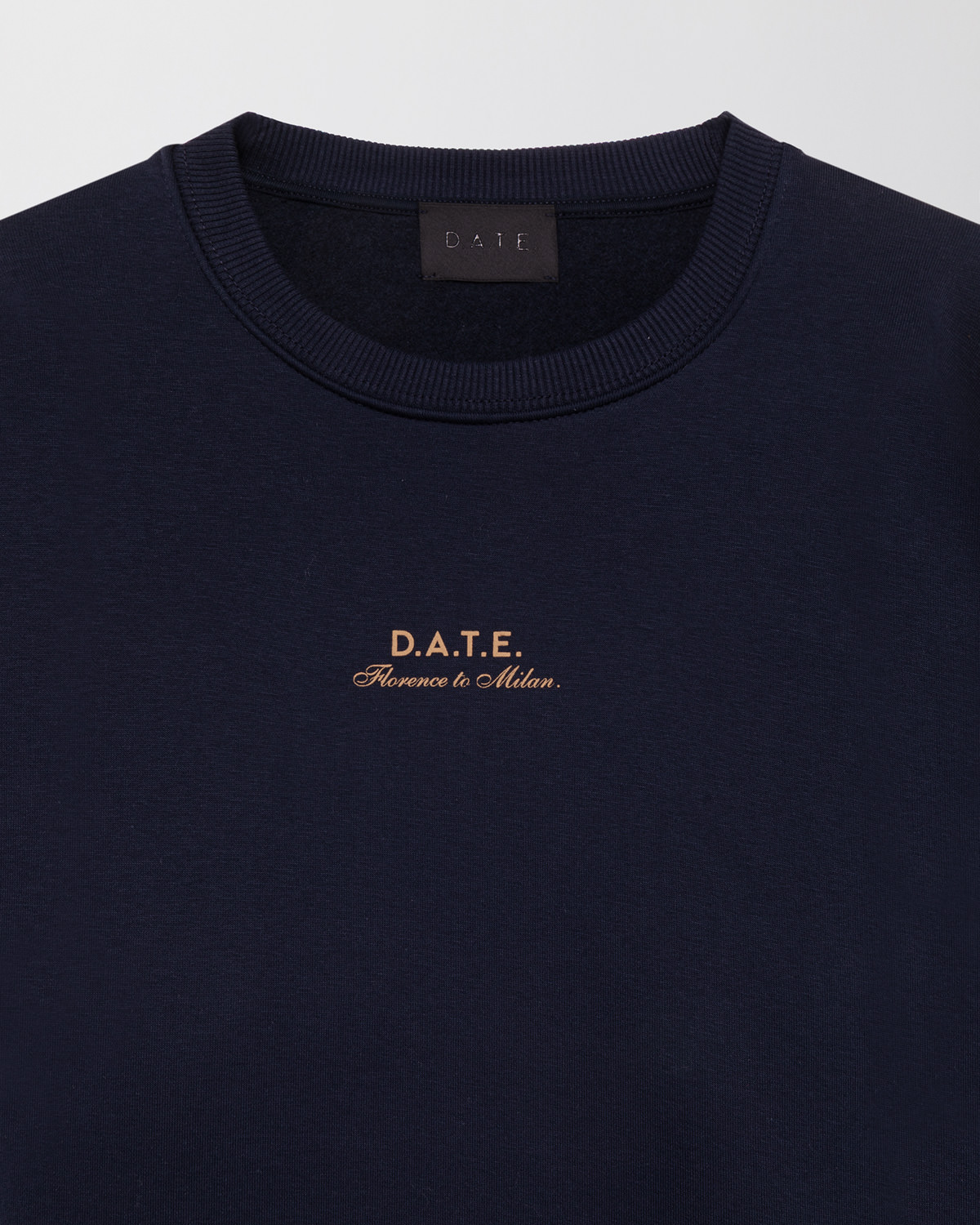 D.A.T.E.: SWEATSHIRT DATE MILAN BLUE
