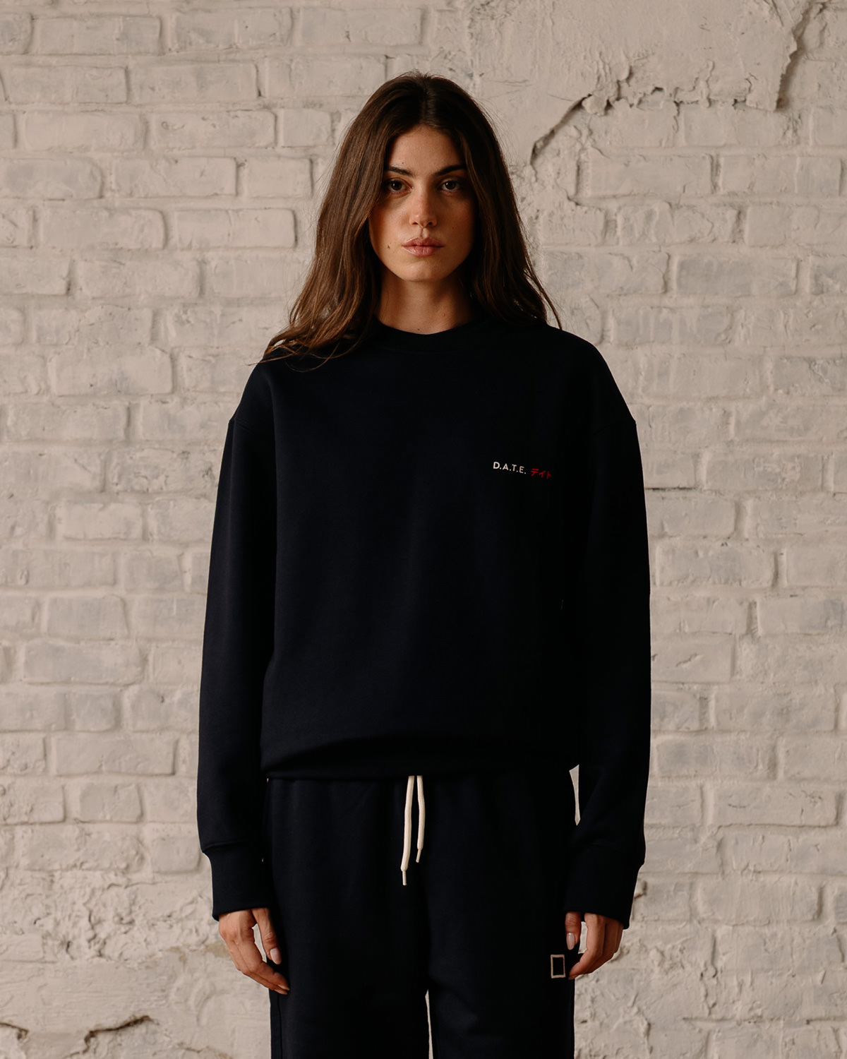 D.A.T.E.: SWEATSHIRT JAPAN BLUE