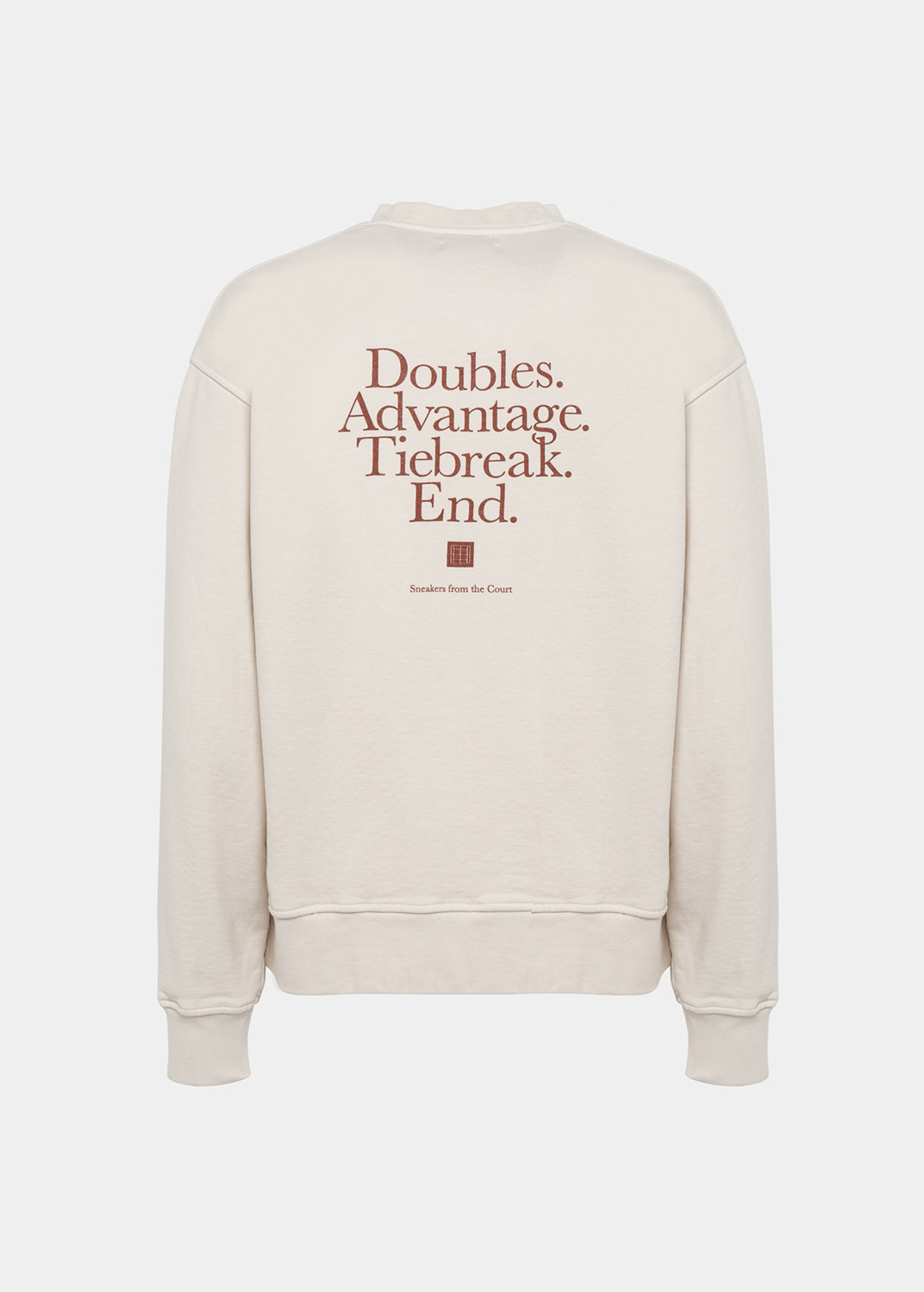 D.A.T.E.: SWEATSHIRT MATCH IVORY