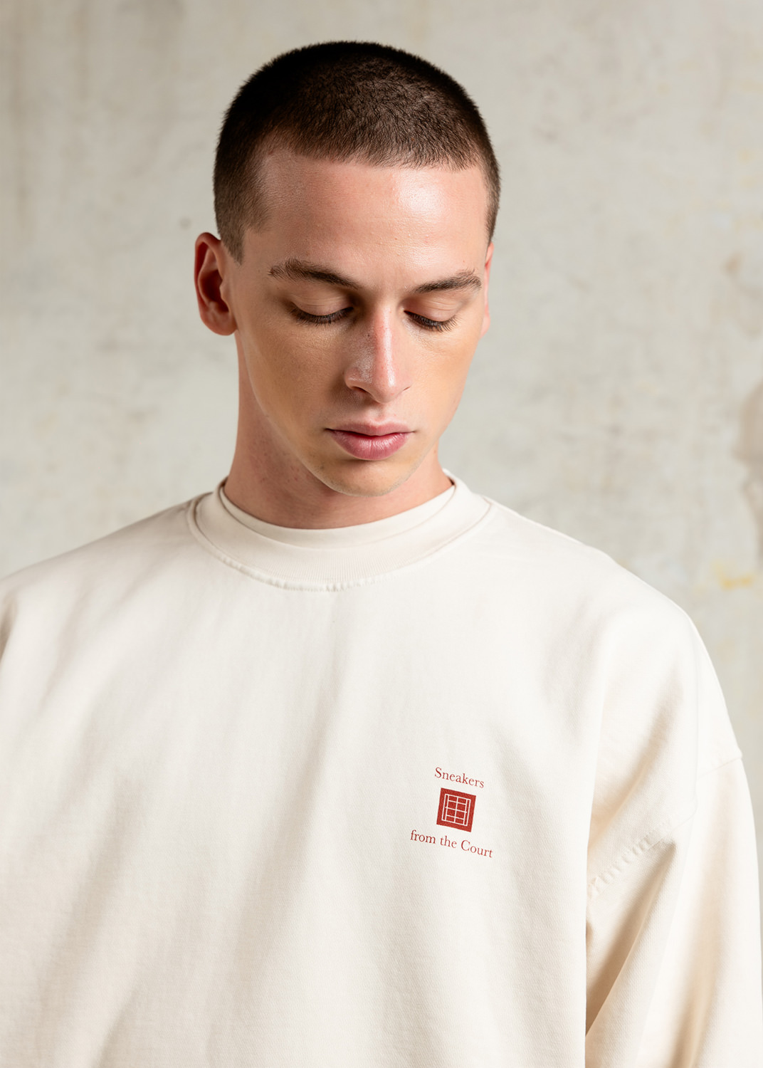 D.A.T.E.: SWEATSHIRT MATCH IVORY