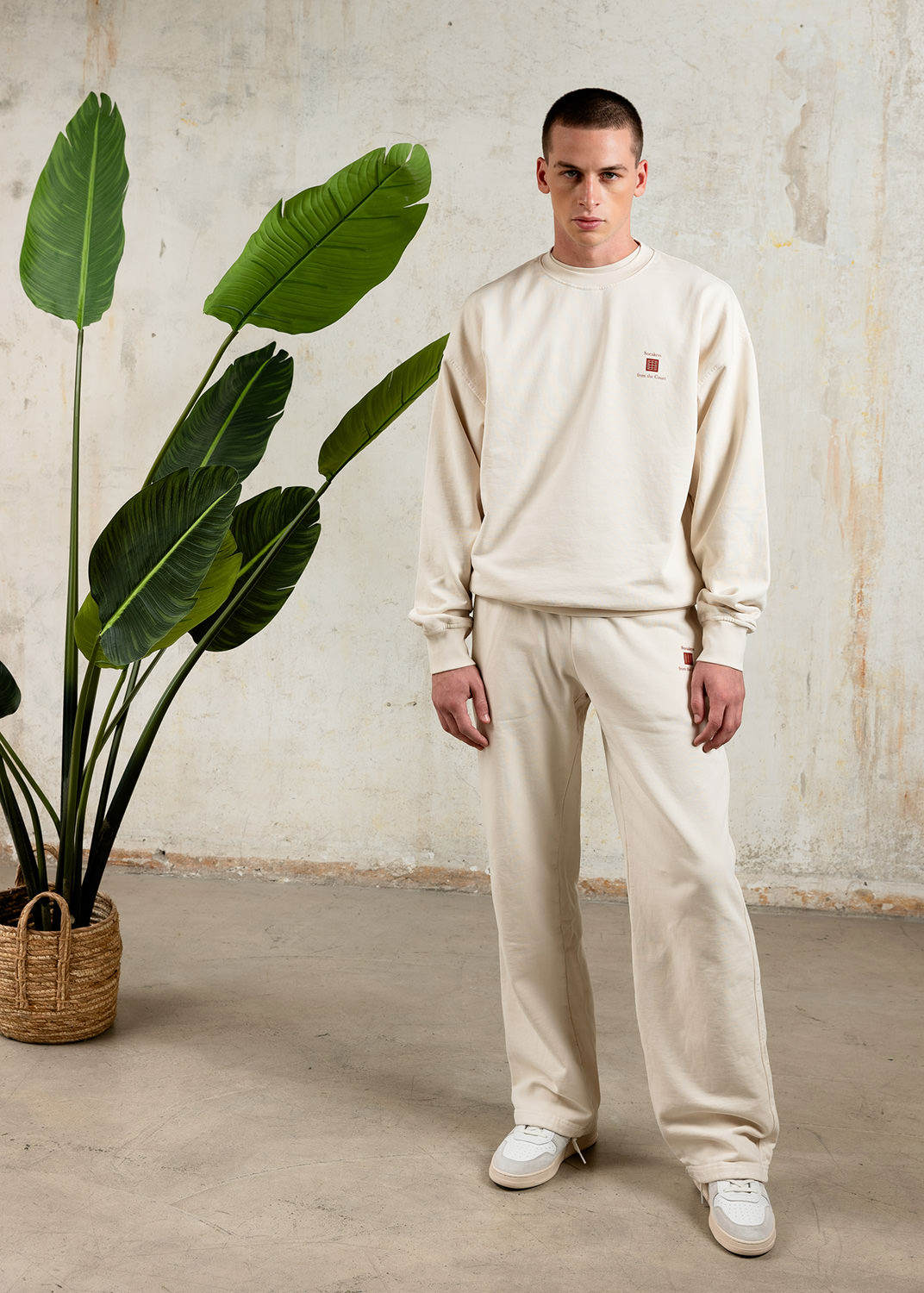 D.A.T.E.: SWEATSHIRT MATCH IVORY