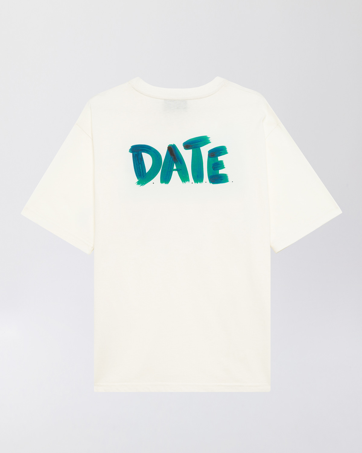 D.A.T.E.: T-SHIRT ACQUERELLO IVORY