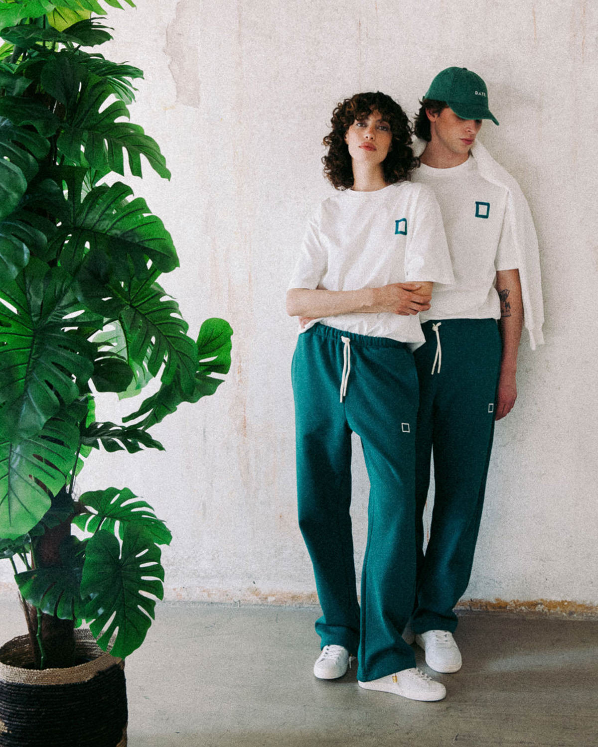 D.A.T.E.: T-SHIRT ACQUERELLO IVORY