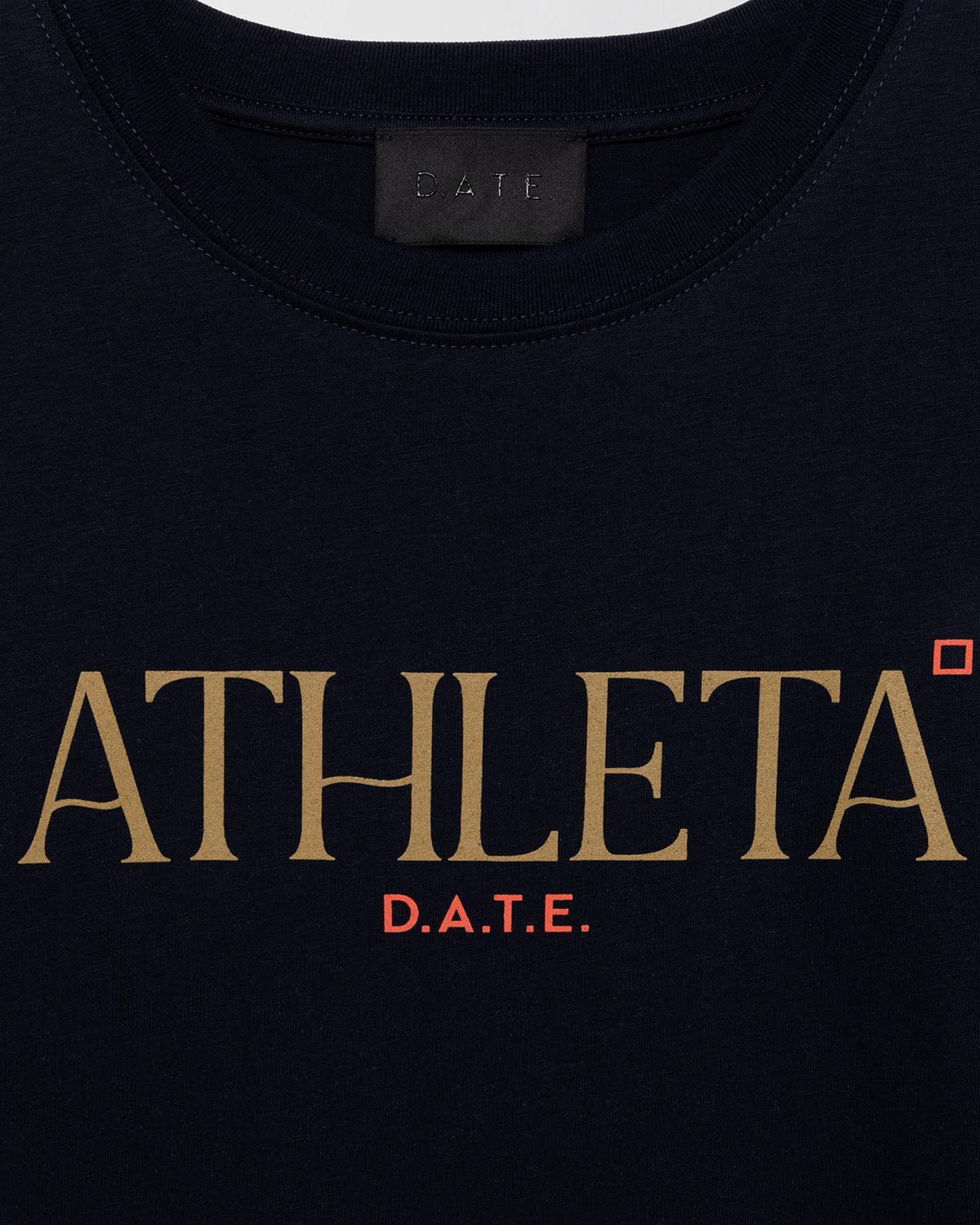 D.A.T.E.: T-SHIRT ATHLETA BLUE