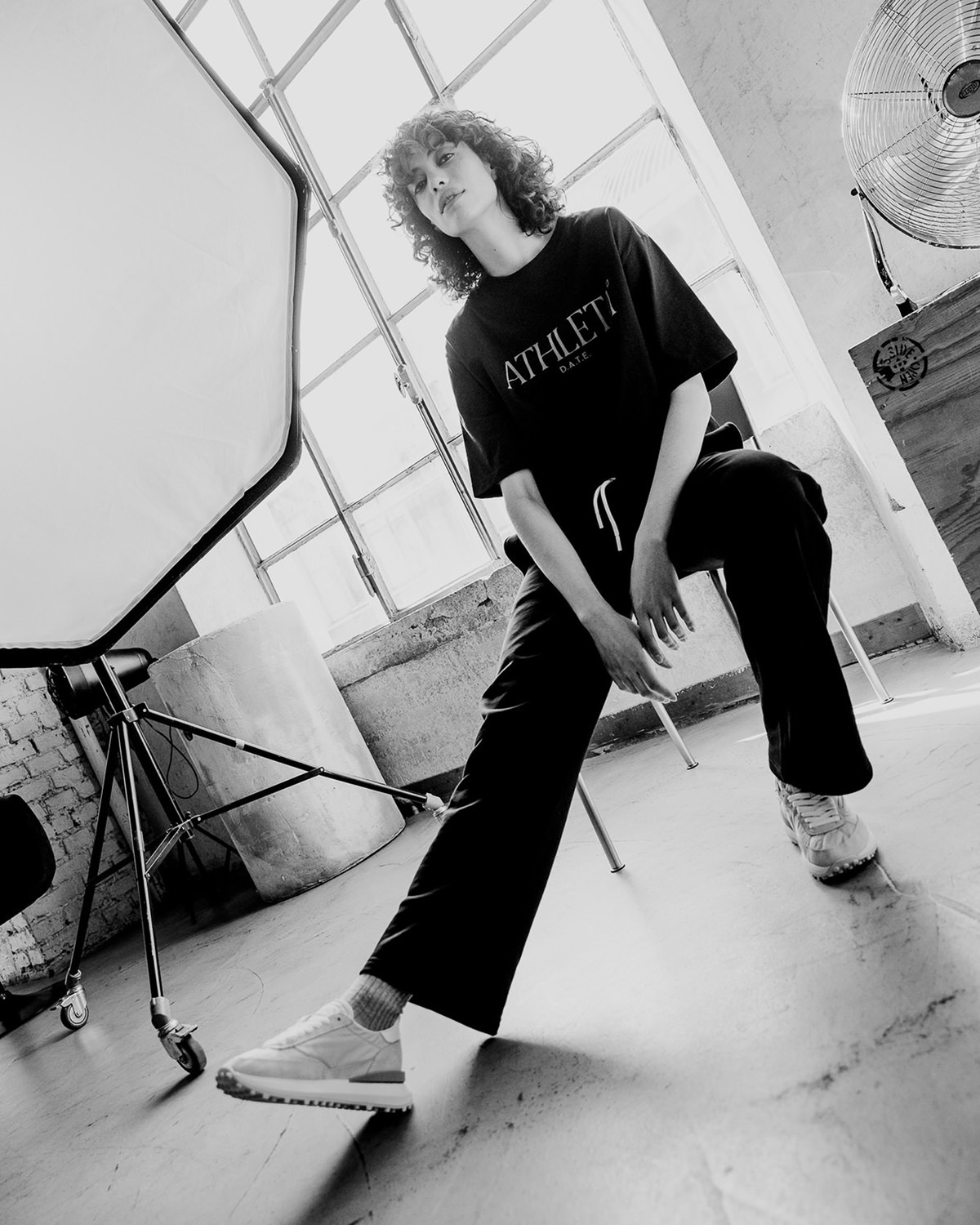 D.A.T.E.: T-SHIRT ATHLETA BLUE