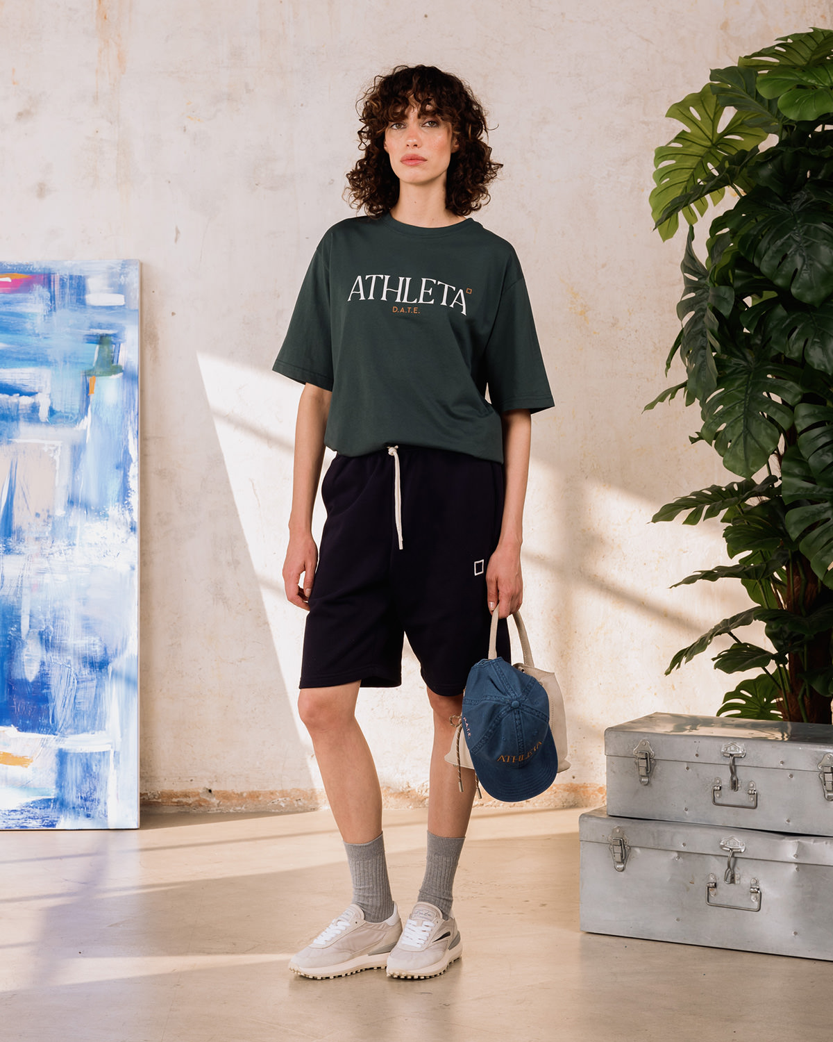 D.A.T.E.: T-SHIRT ATHLETA GREEN