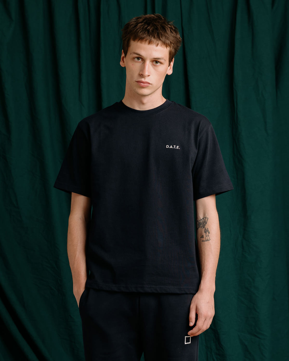 D.A.T.E.: T-SHIRT BASIC BLUE