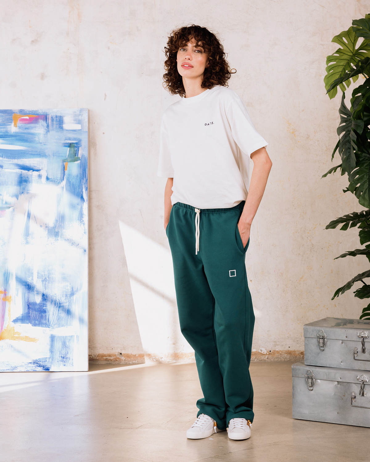 D.A.T.E.: T-SHIRT BASIC IVORY