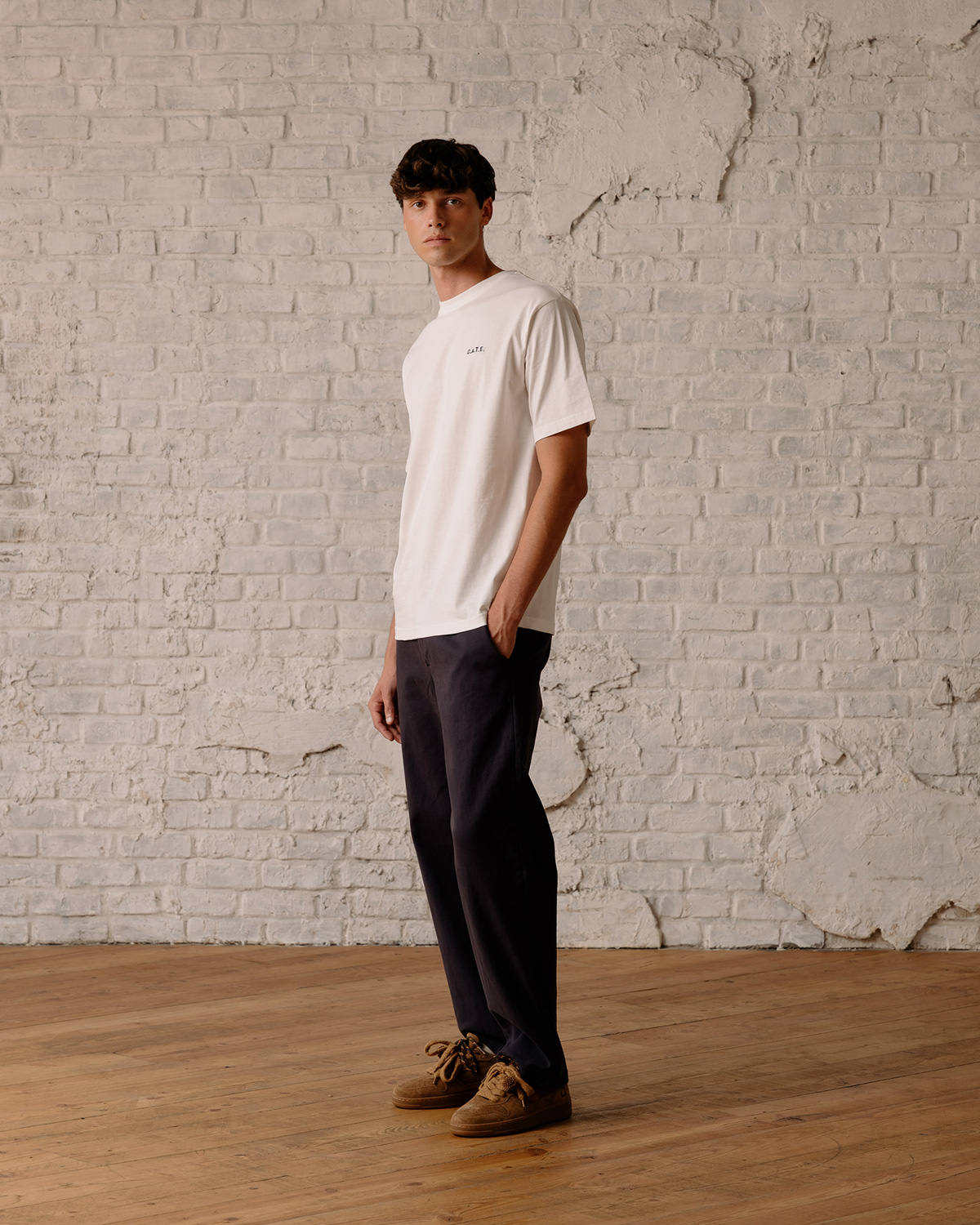 D.A.T.E.: T-SHIRT BASIC IVORY