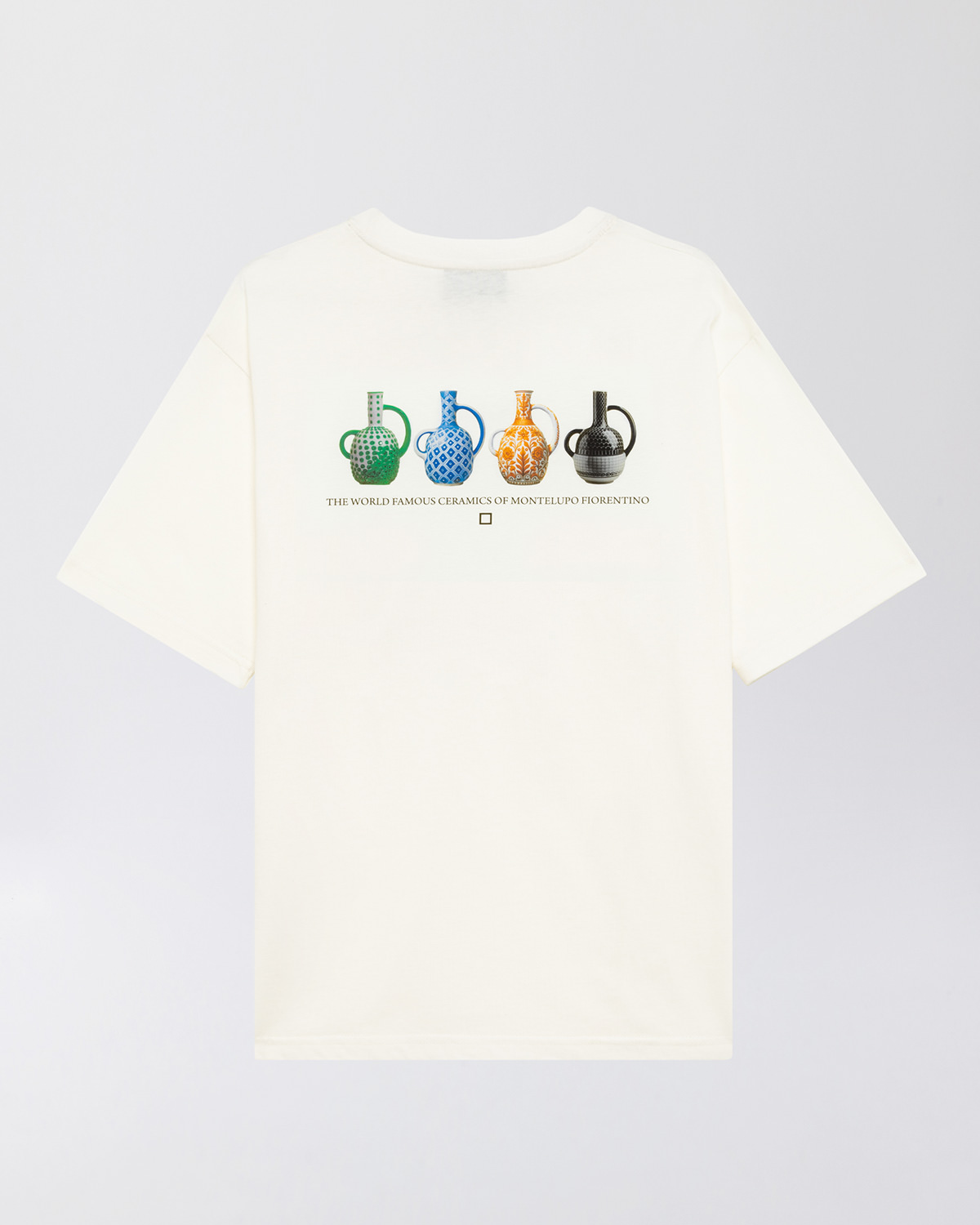 D.A.T.E.: T-SHIRT CERAMICA IVORY