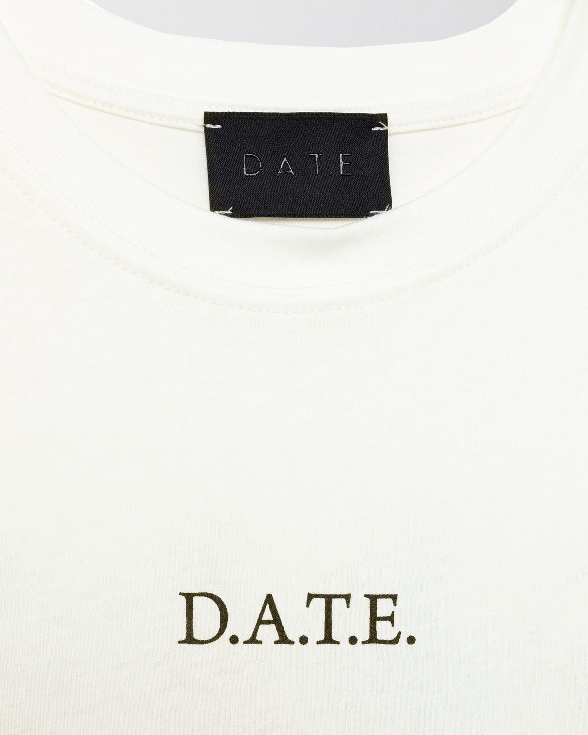 D.A.T.E.: T-SHIRT CERAMICA IVORY