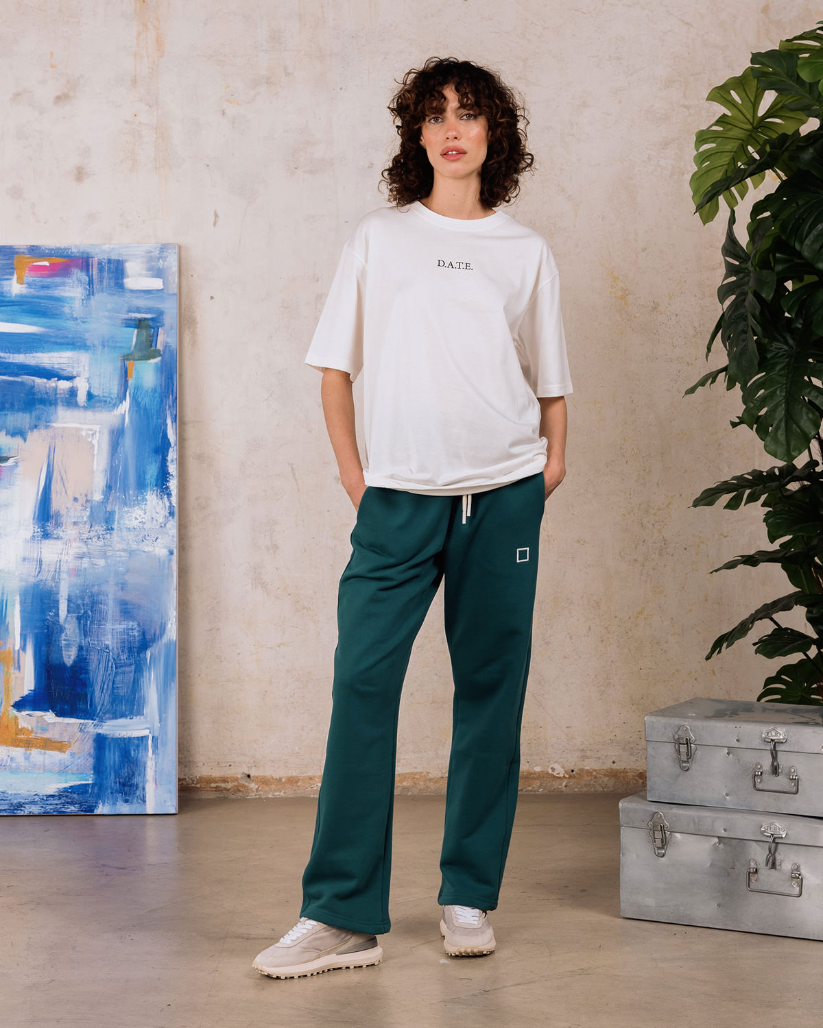 D.A.T.E.: T-SHIRT CERAMICA IVORY