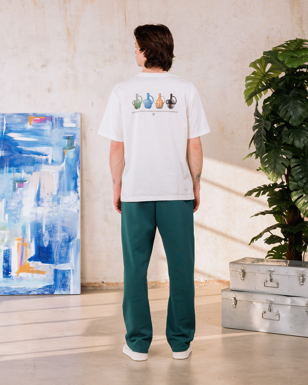 D.A.T.E.: T-SHIRT CERAMICA IVORY