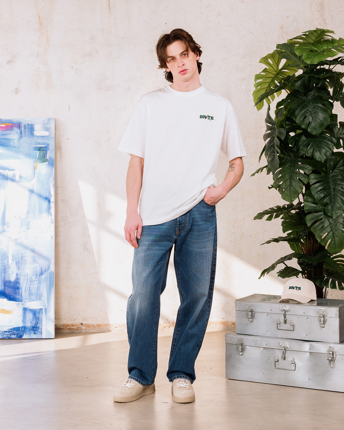 D.A.T.E.: T-SHIRT D'ARTE IVORY